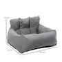 Voir la diapositive 3 : PAWHUT PawHut Sac de transport pour chien chat - siège auto pour chien chat - housse de siège pour chien chat - déhoussable, sangles ajustables, attache - coton gris