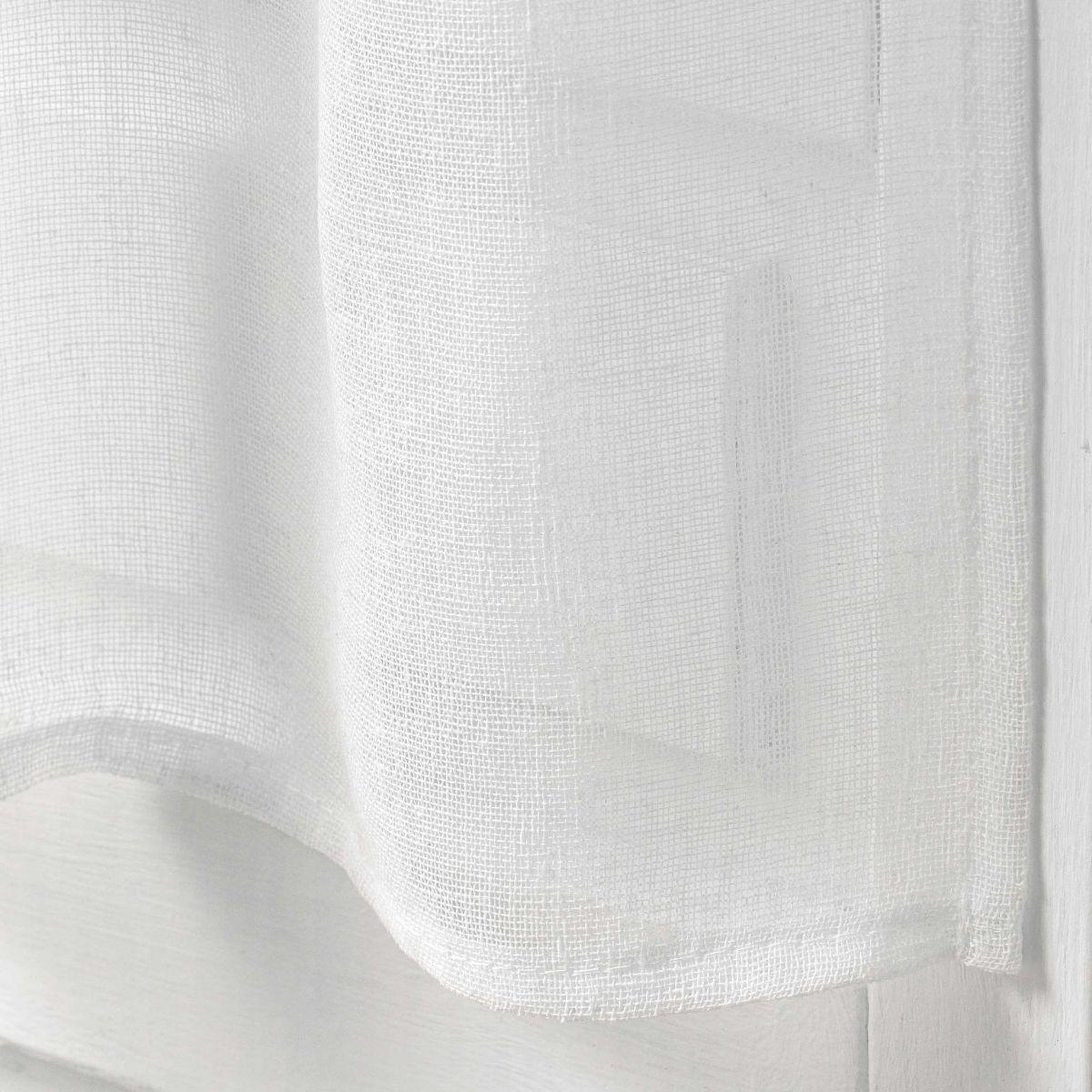 Voir la diapositive 2 : Douceur d'Intérieur Paire de voilages à œillets  davina  70x200cm blanc