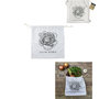 Voir la diapositive 3 : COOK CONCEPT Lunch bag conservation salade en coton 35x35c