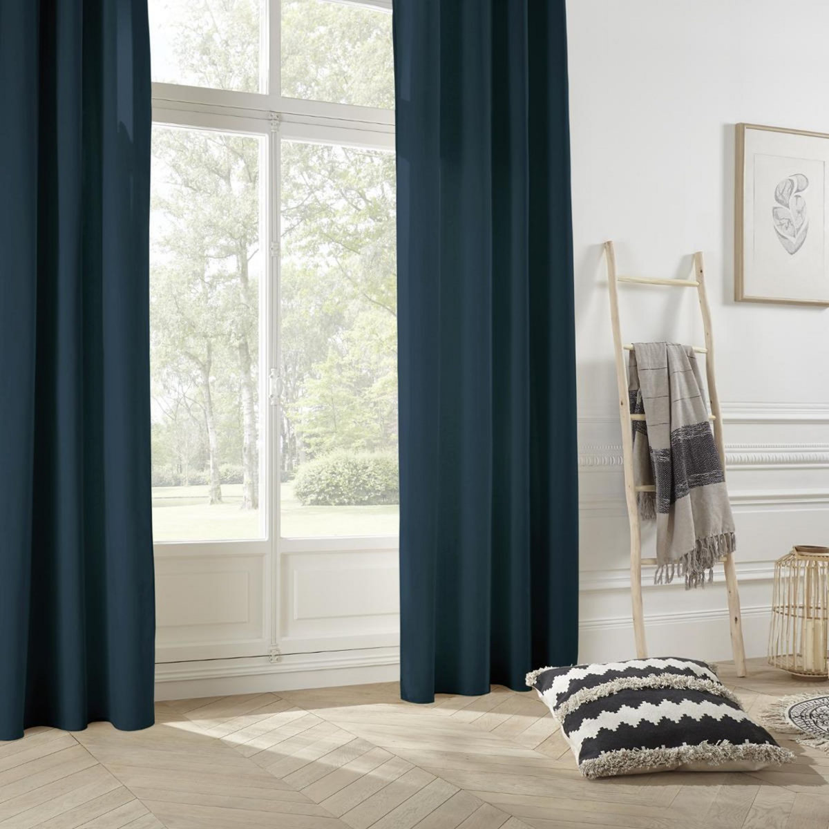 ATMOSPHERA Rideau tamisant à oeillets PANAMA