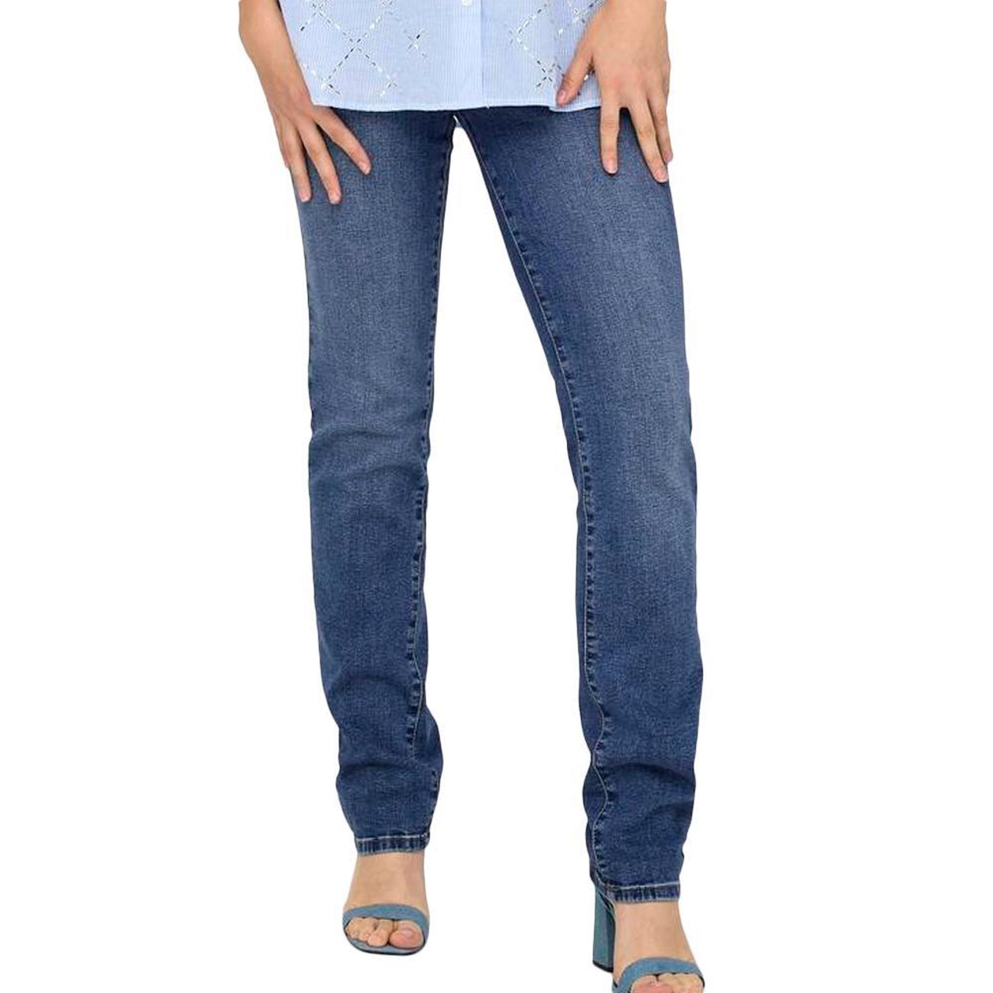 Only Jean Slim Bleu Femme Only Sui. Coloris disponibles : Bleu