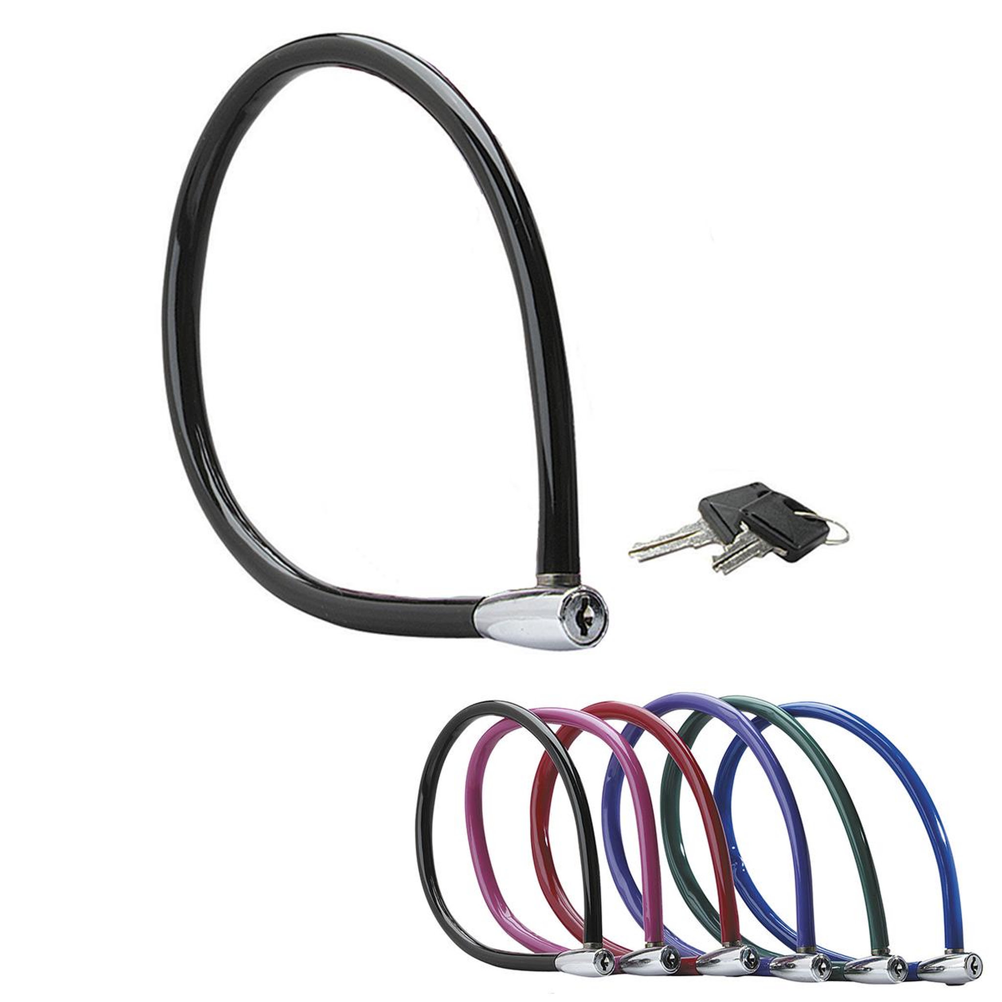 Master lock Cable antivol vélo [55 cm câble] [clé] [extérieur] [couleur aléatoire] 8630-f