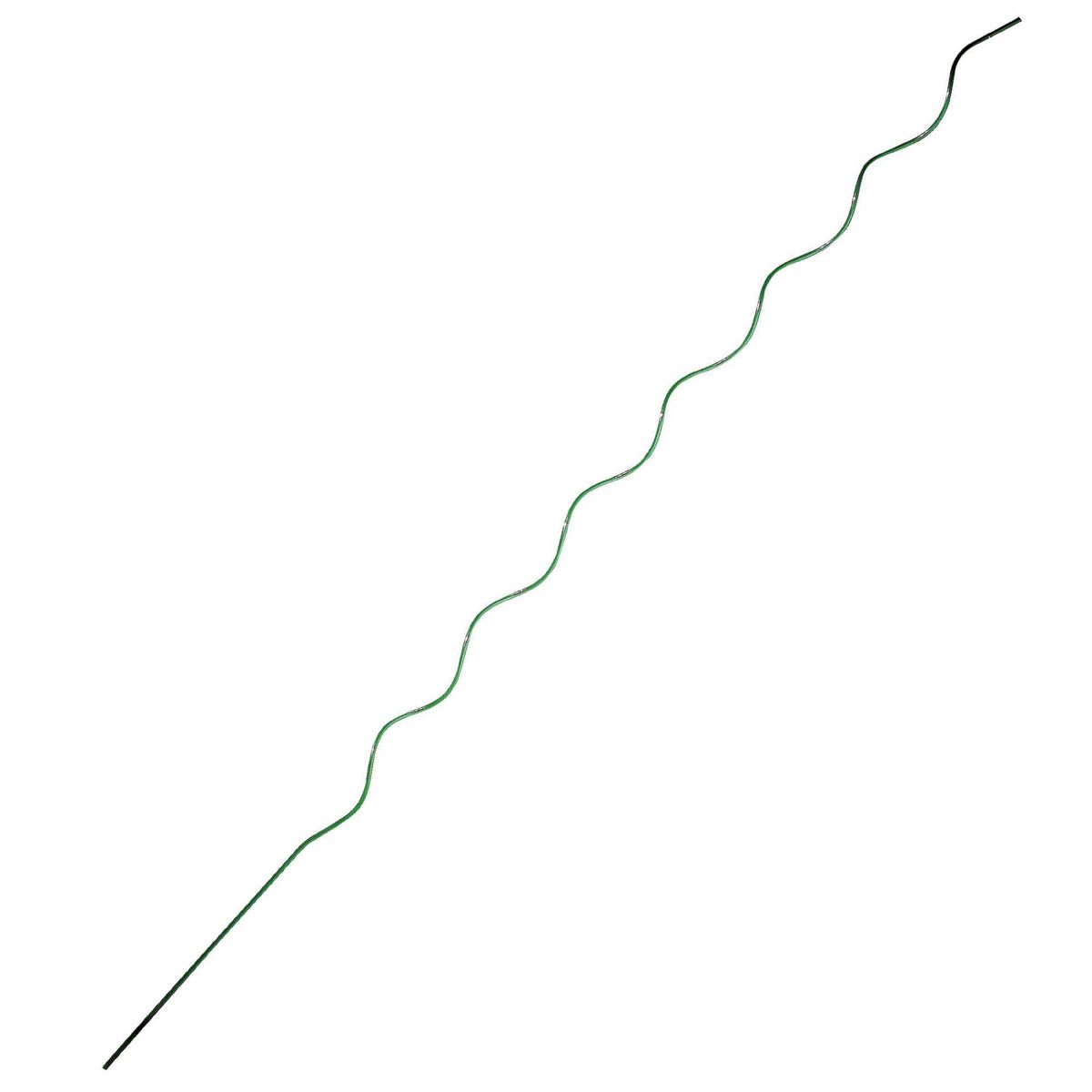 WERKAPRO Lot 5 tuteurs spirales en acier vert  1,8m  WERKA PRO