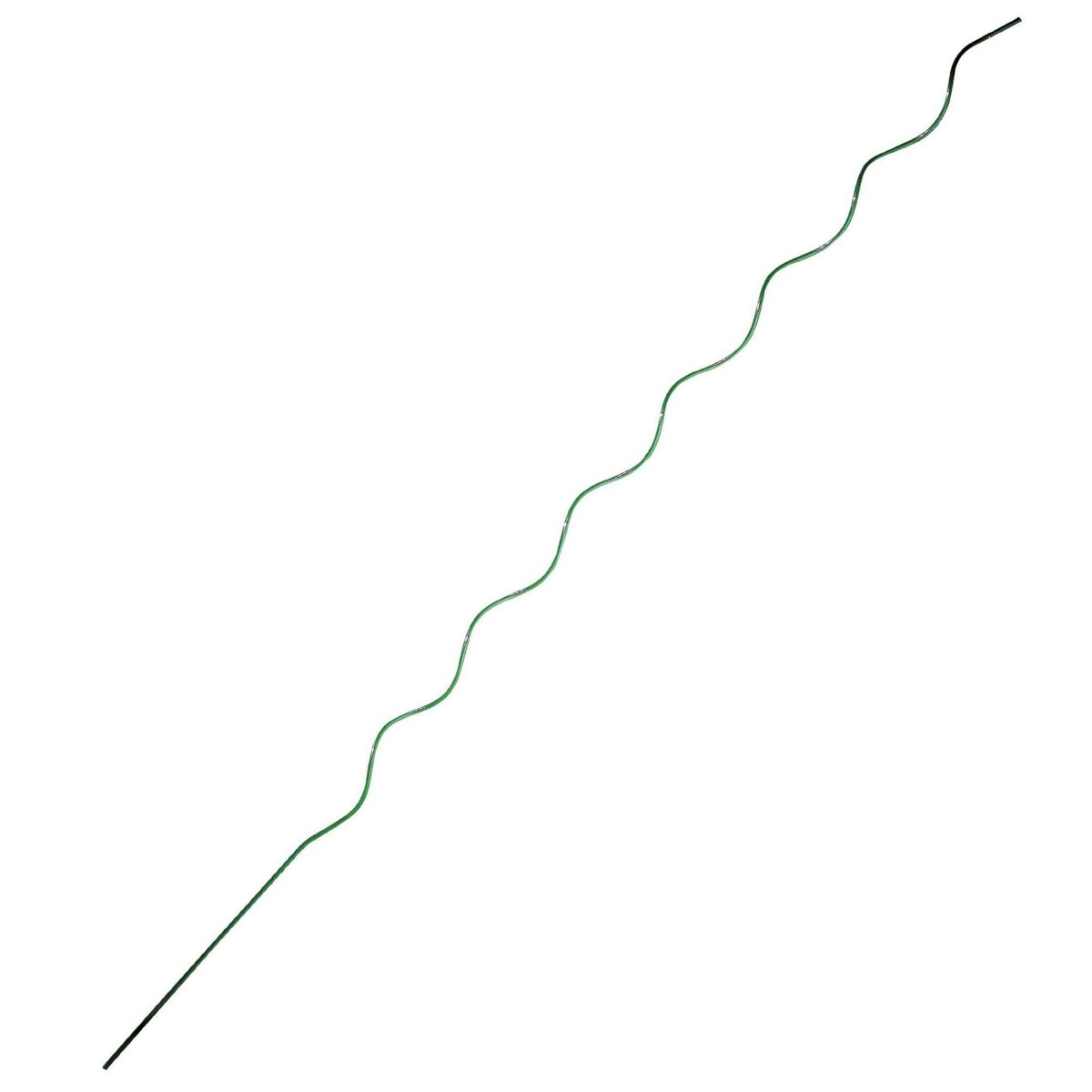 WERKAPRO Lot 5 tuteurs spirales en acier vert  1,8m  WERKA PRO