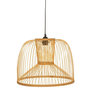 Voir la diapositive 1 : ATMOSPHERA Lampe Suspension en Bambou  Amy  38cm Beige