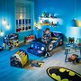 MOOSE TOYS Batman - Bibliothèque à pochettes pour enfants - Rangement de livres pour chambre d'enfant 