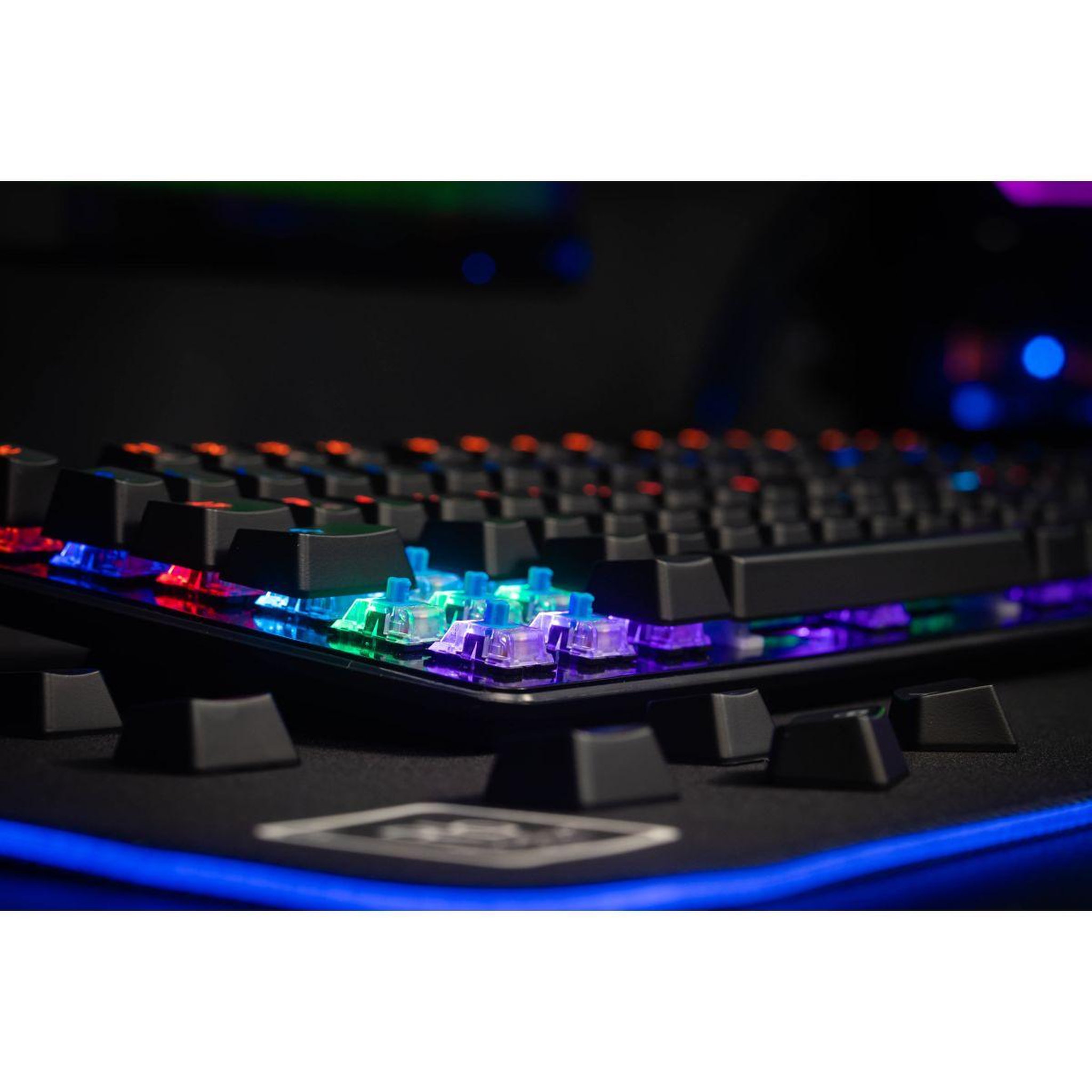 Voir la diapositive 5 : THE G-LAB Clavier gamer KEYZ CARBON EX FR