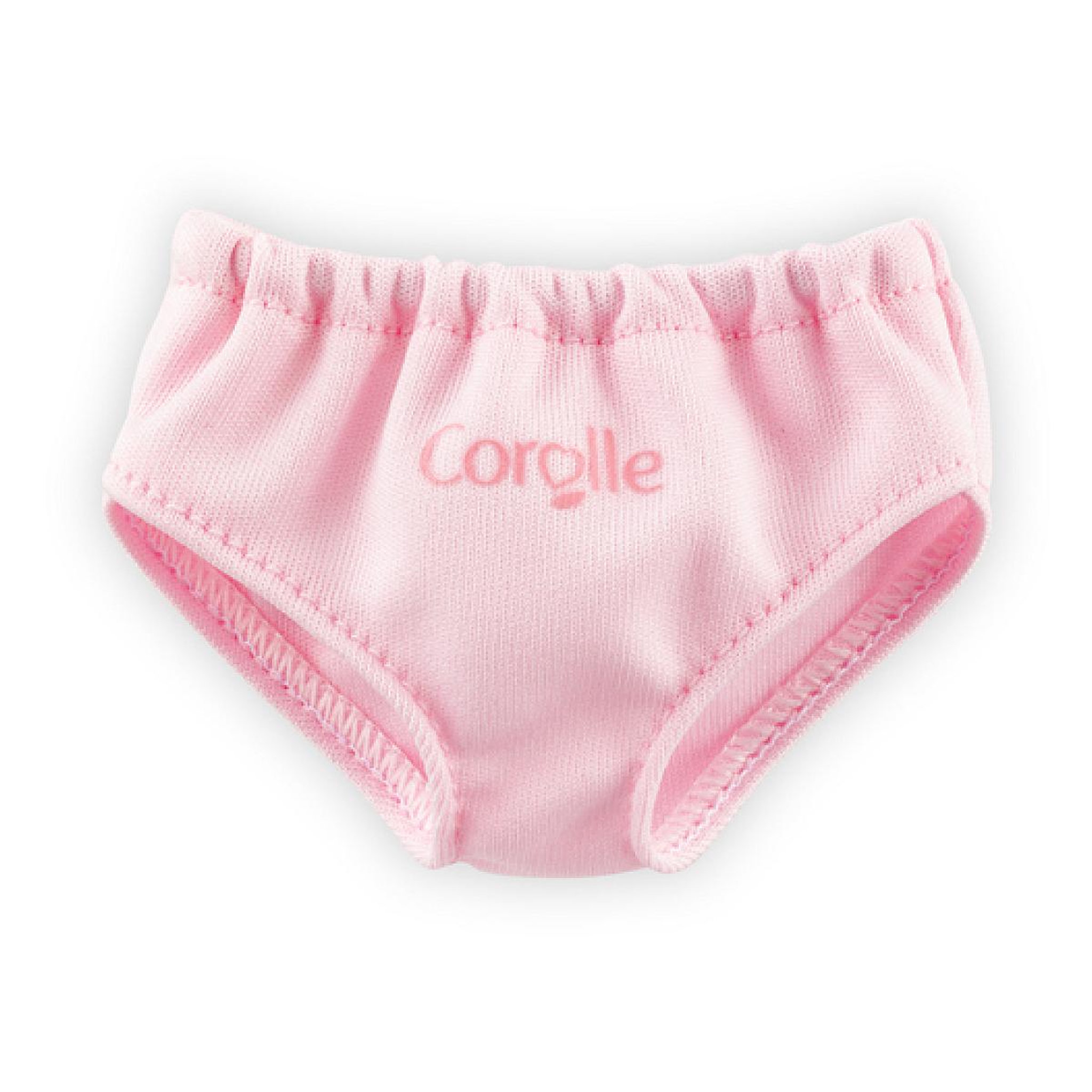 Voir la diapositive 4 : Corolle Ma  Ensemble de 2 culottes - Rose et blanc