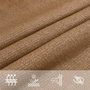 Voir la diapositive 5 : VIDAXL Voile d'ombrage 160 g/m^2 Taupe 3/4x2 m PEHD