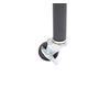 Voir la diapositive 4 : HOMCOM Portant tringle à vêtements acier charge max. 140 Kg dim. 120L x 60l x 170H cm noir