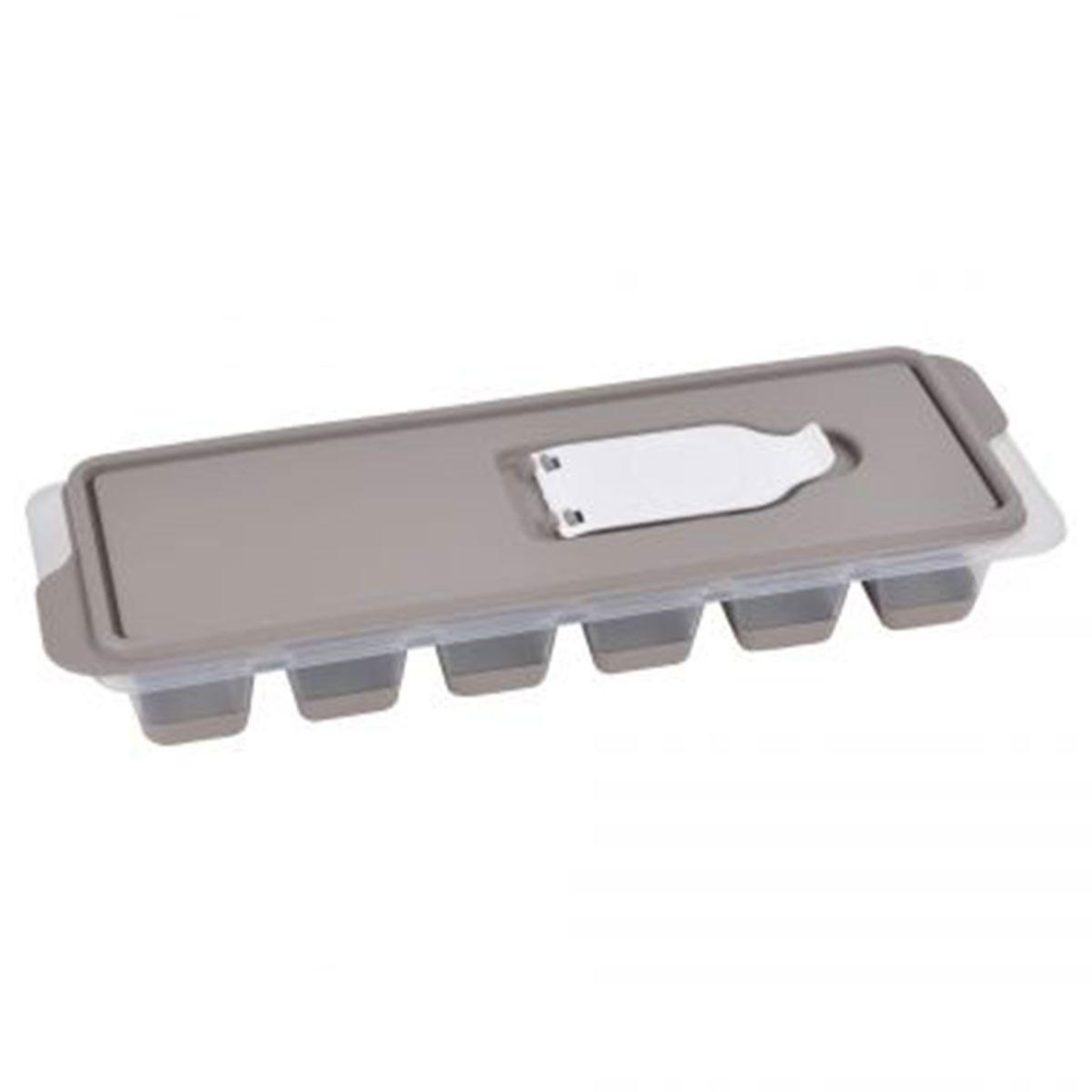 HOMEA Bac à glaçons en silicone  merle  25cm taupe