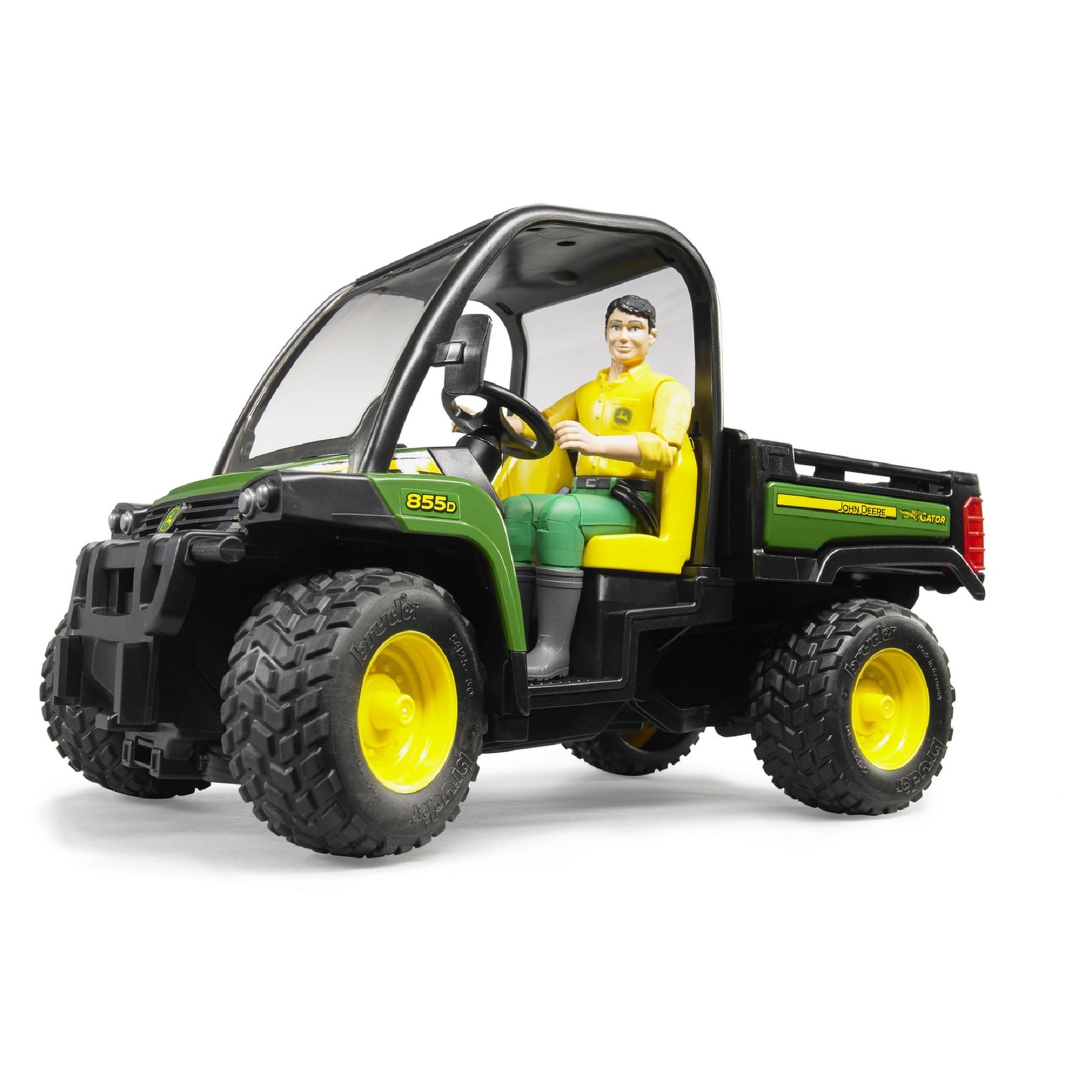 Voir la diapositive 2 : BRUDER BRU Véhicule tout terrain John Deere XUV 855D