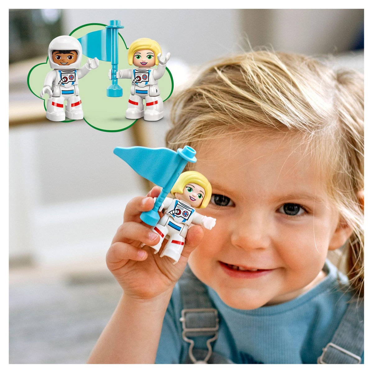 LEGO DUPLO Ma ville 10944 Mission de la Navette Spatiale Jouet