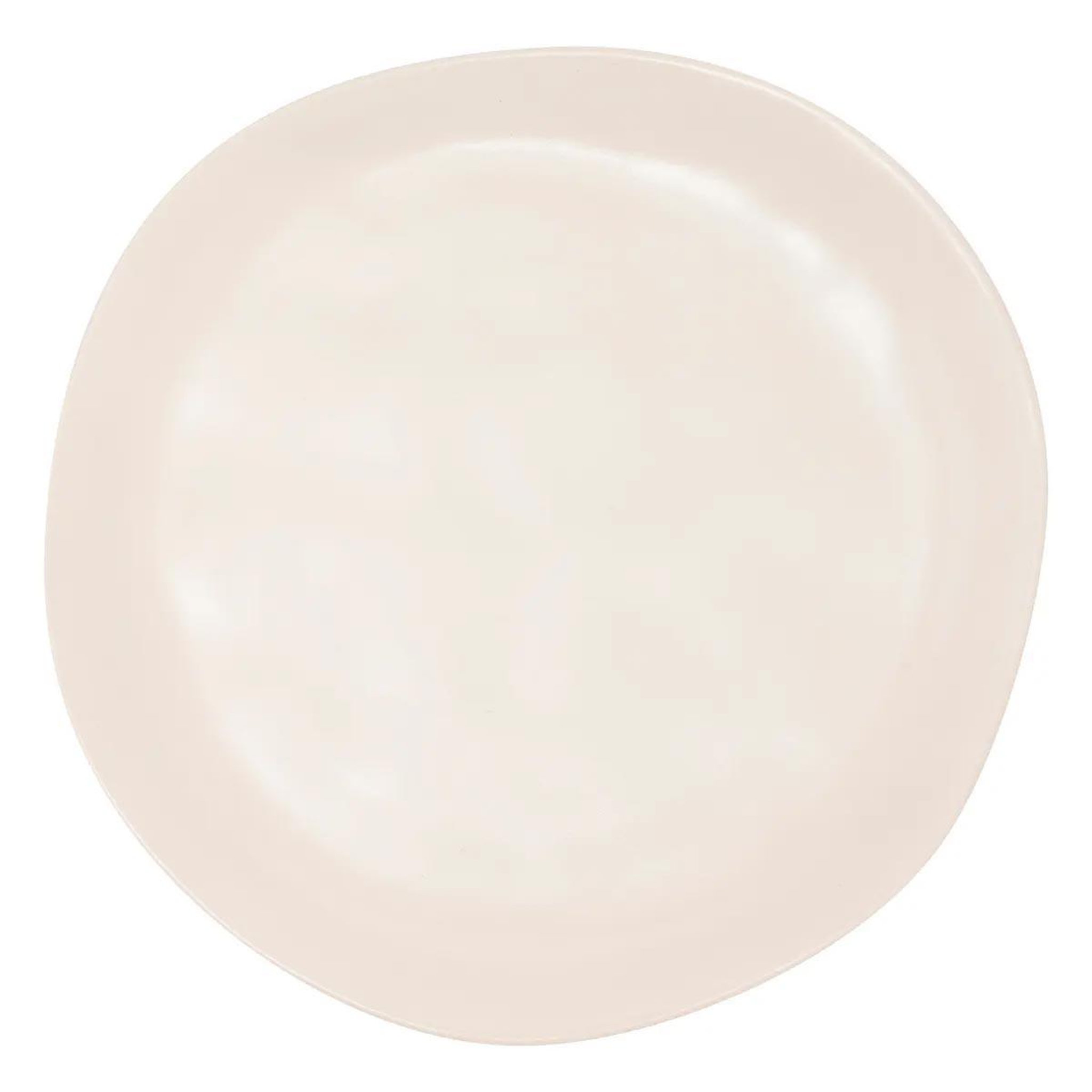 SECRET DE GOURMET Lot de 6 assiettes plates  noe  26cm beige