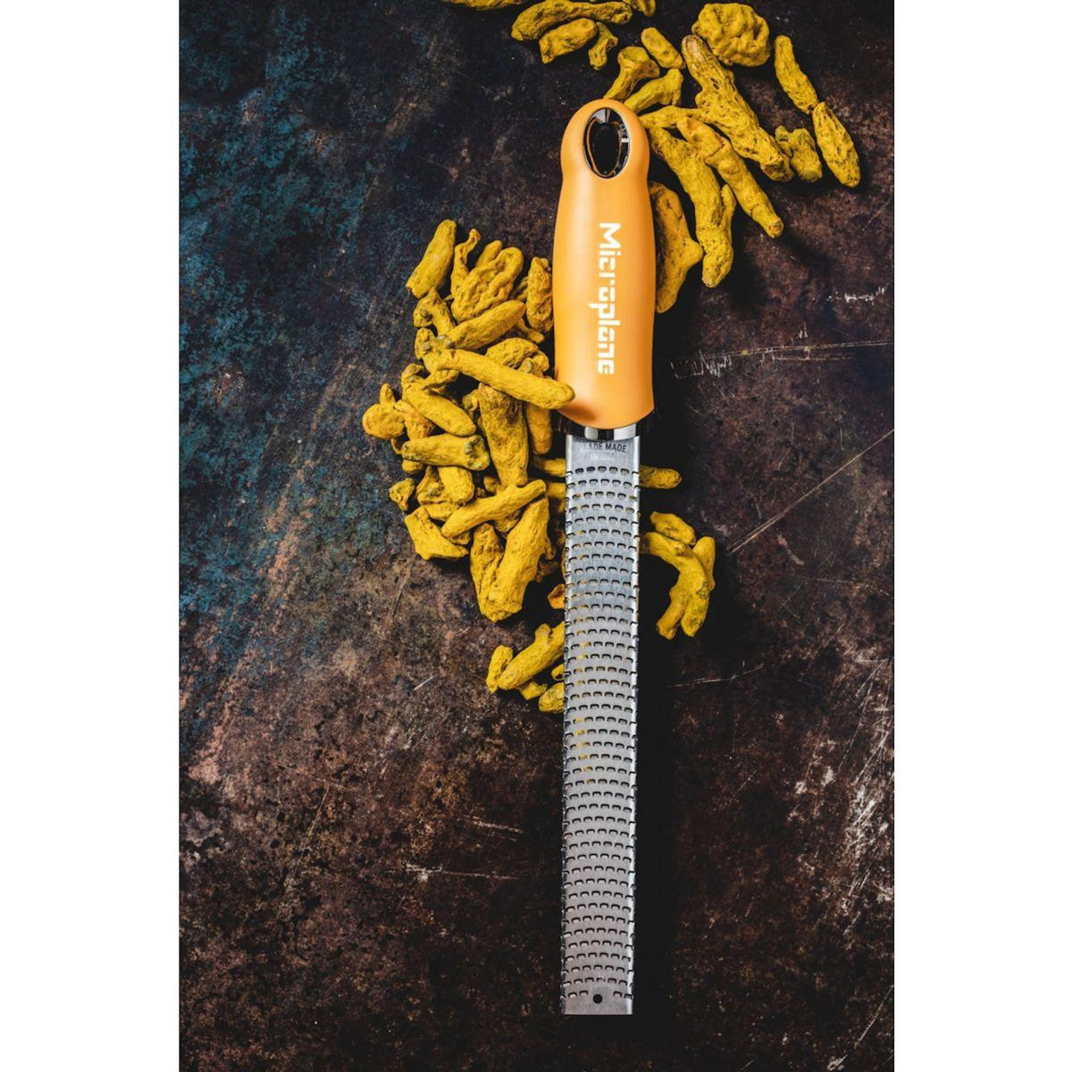 MICROPLANE Zesteur Premium Jaune Moutarde