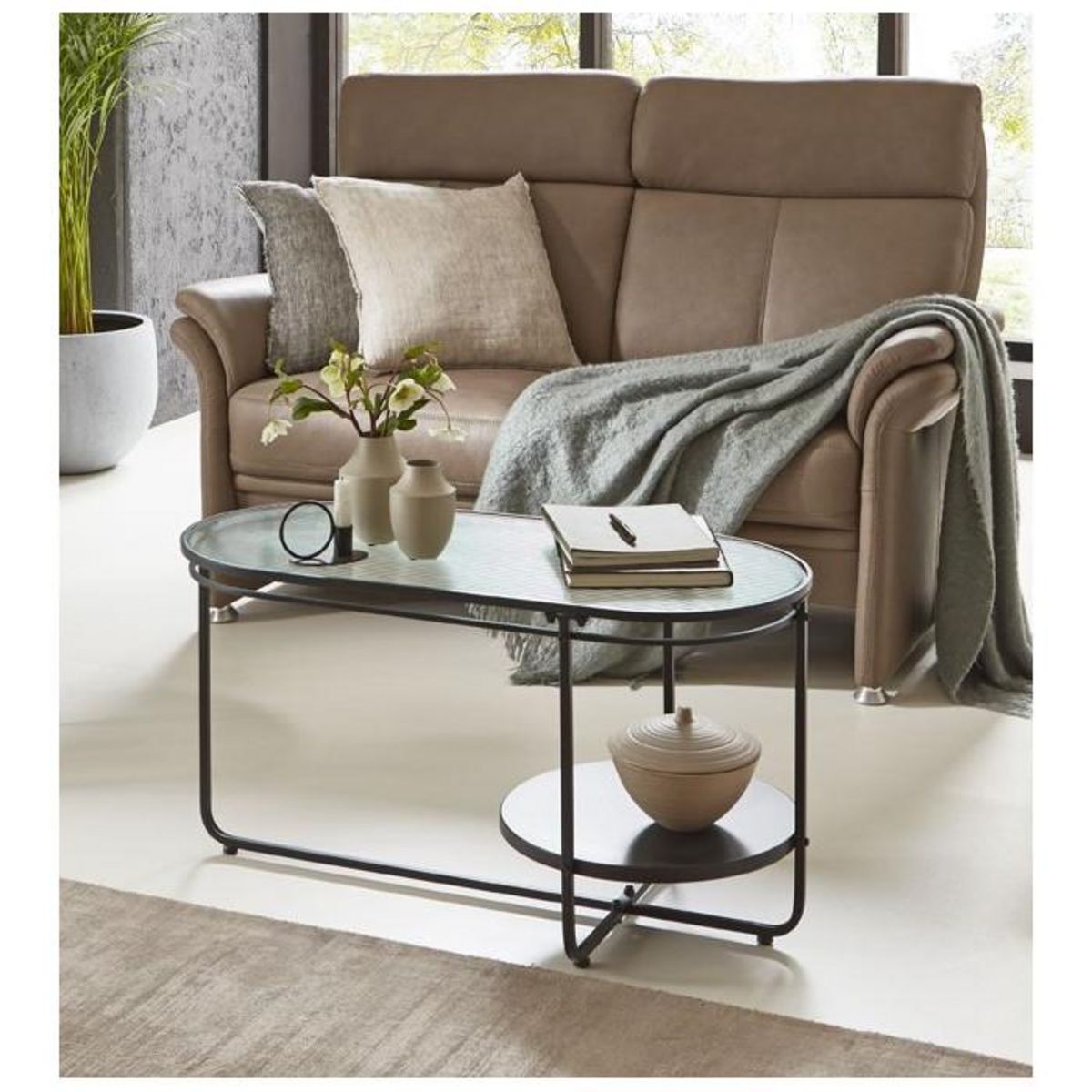 Paris Prix Table Basse Design  Ondulé  90cm Noir