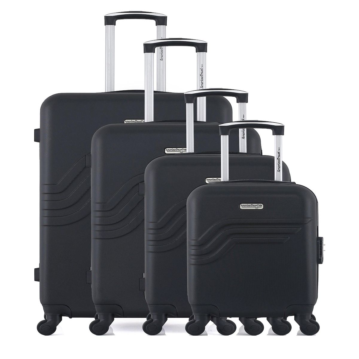 AMERICAN TRAVEL AMERICAN TRAVEL - Set de 4 Valises QUEENS-M 75 cm 4 Roues