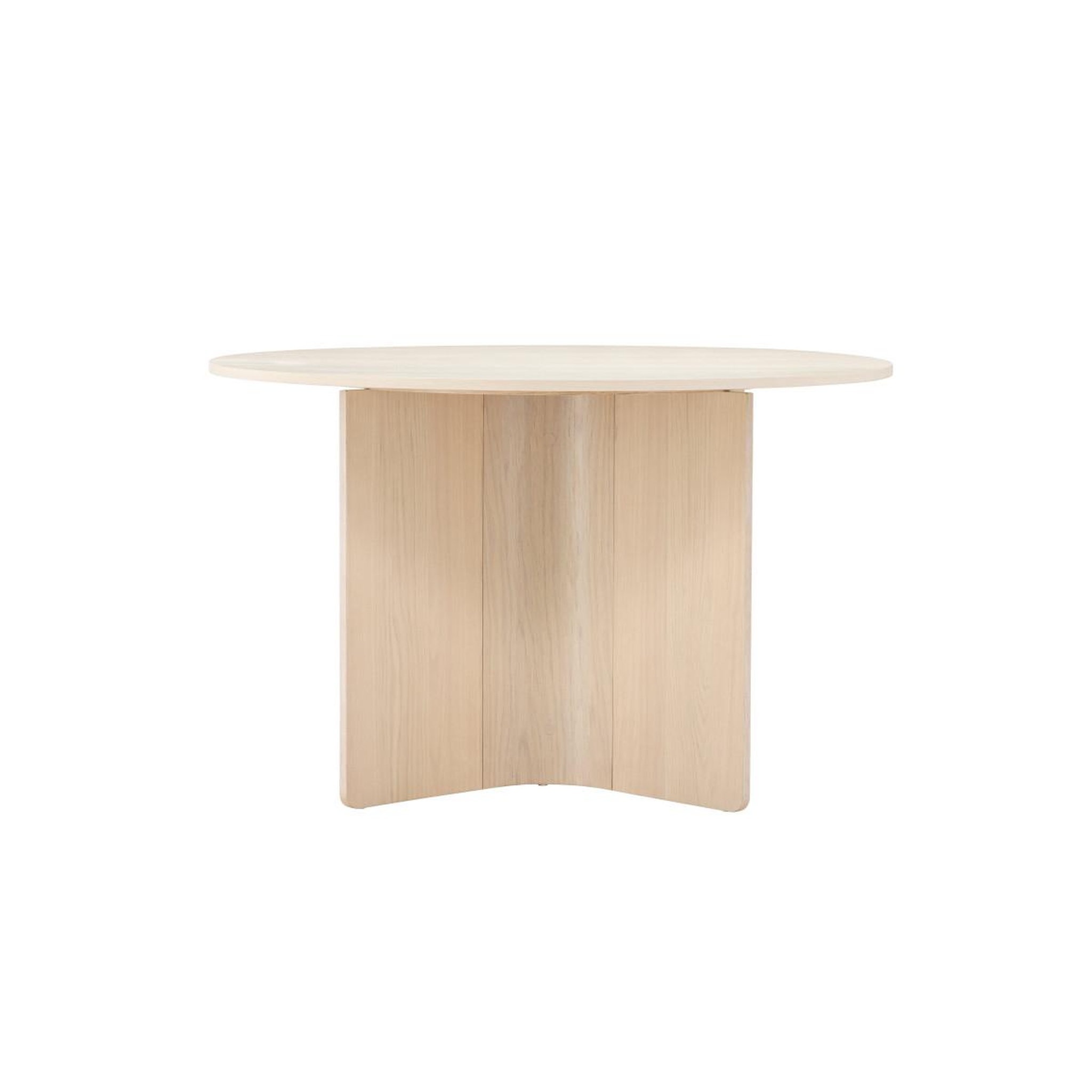 Voir la diapositive 2 : Paris Prix Table à manger ronde  tyreso  120cm naturel