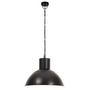 Voir la diapositive 3 : VIDAXL Lampe suspendue 25 W Noir Rond 48 cm E27