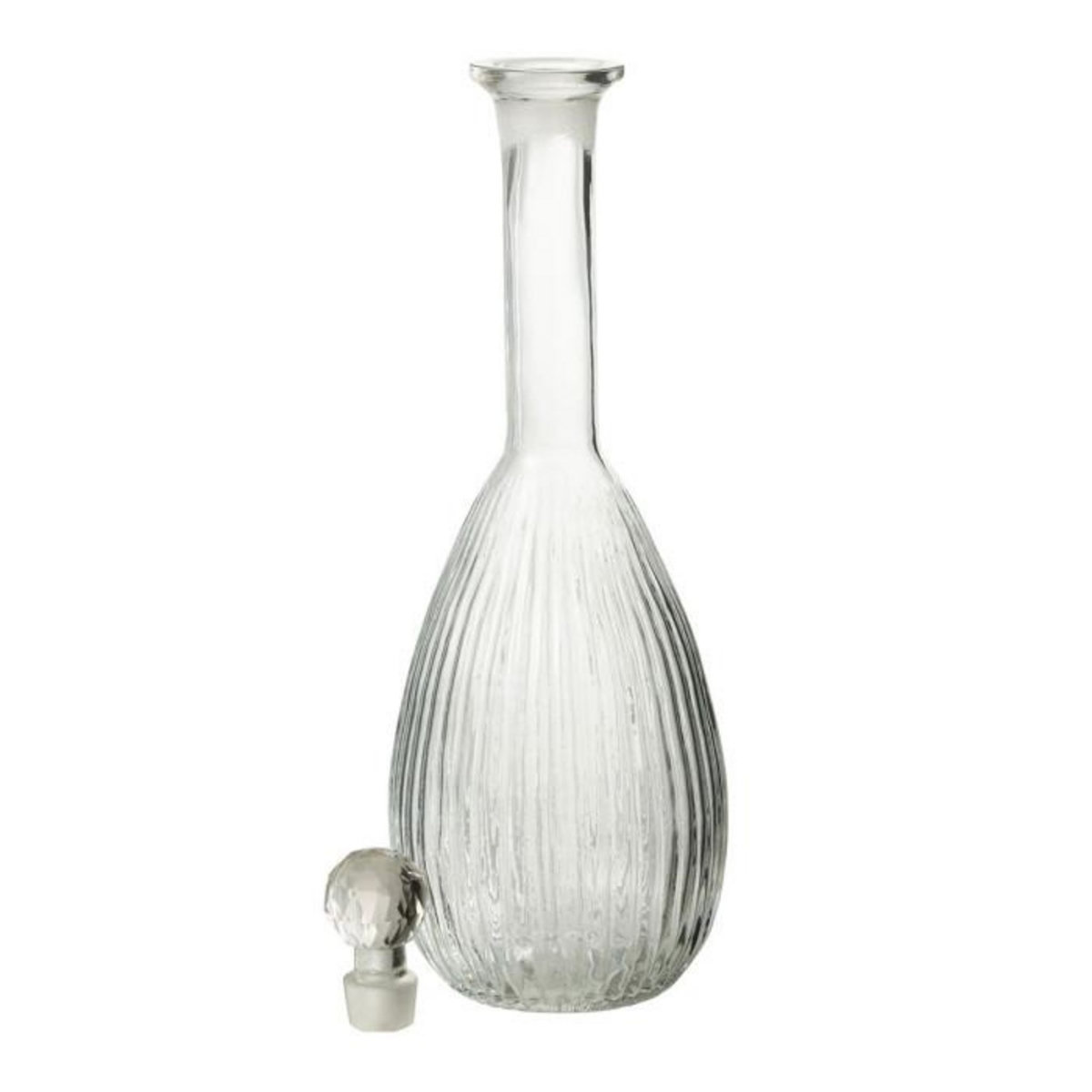 Paris Prix Carafe en Verre Lignes  Anastasia  39cm Transparent