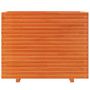 Voir la diapositive 5 : VIDAXL Jardiniere cire marron 90x40x72,5 cm bois de pin massif
