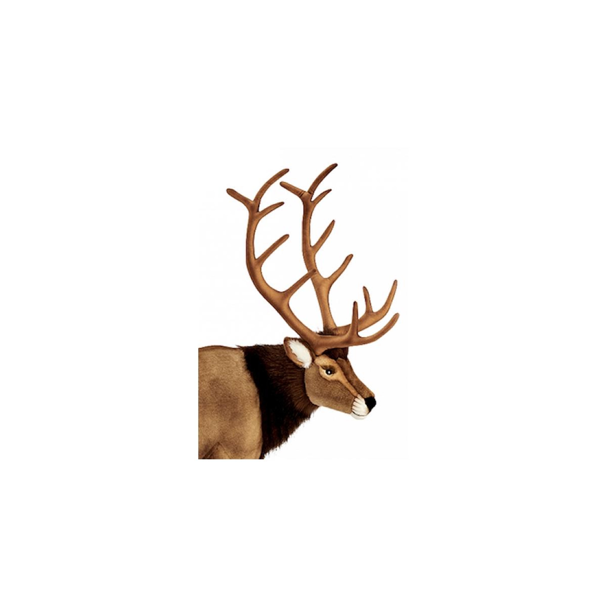 Voir la diapositive 2 : Hansa Hansa Peluche Geante Cerf 150 cm H et 140 cm L