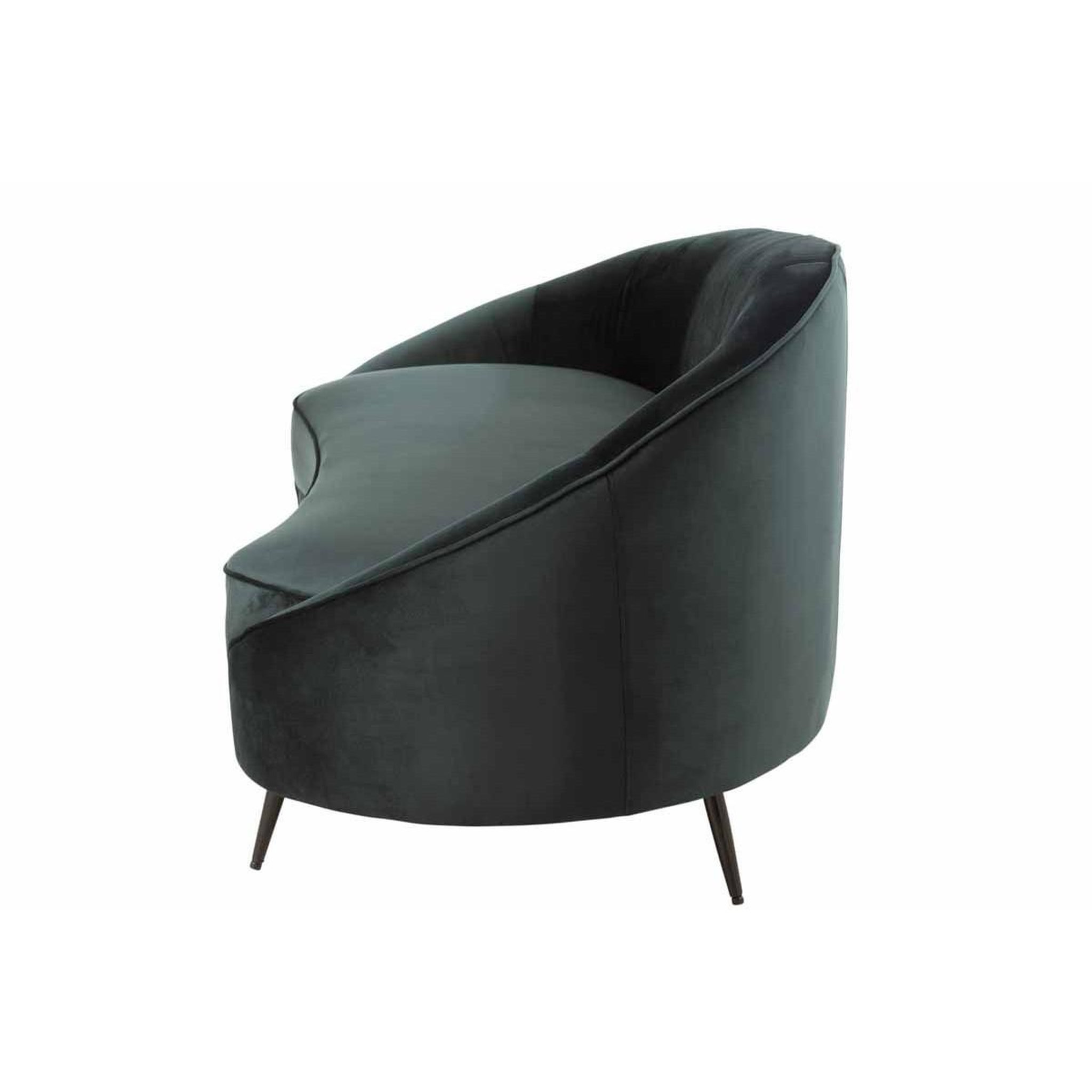 Voir la diapositive 5 : J-LINE Canapé design  sofane  180cm vert