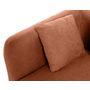 Voir la diapositive 5 : LISA DESIGN Ikare - module d'assise d'angle gauche - en tissu
