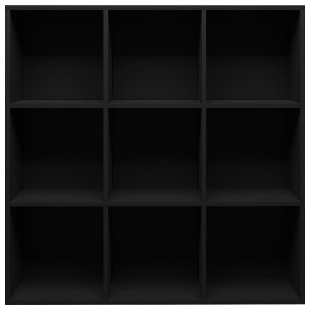 VIDAXL Bibliotheque noir 98x29x97,5 cm bois d'ingenierie