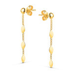 L'ATELIER D'AZUR Boucles d'Oreilles Or 18 Carats 750 Jaune Pendantes