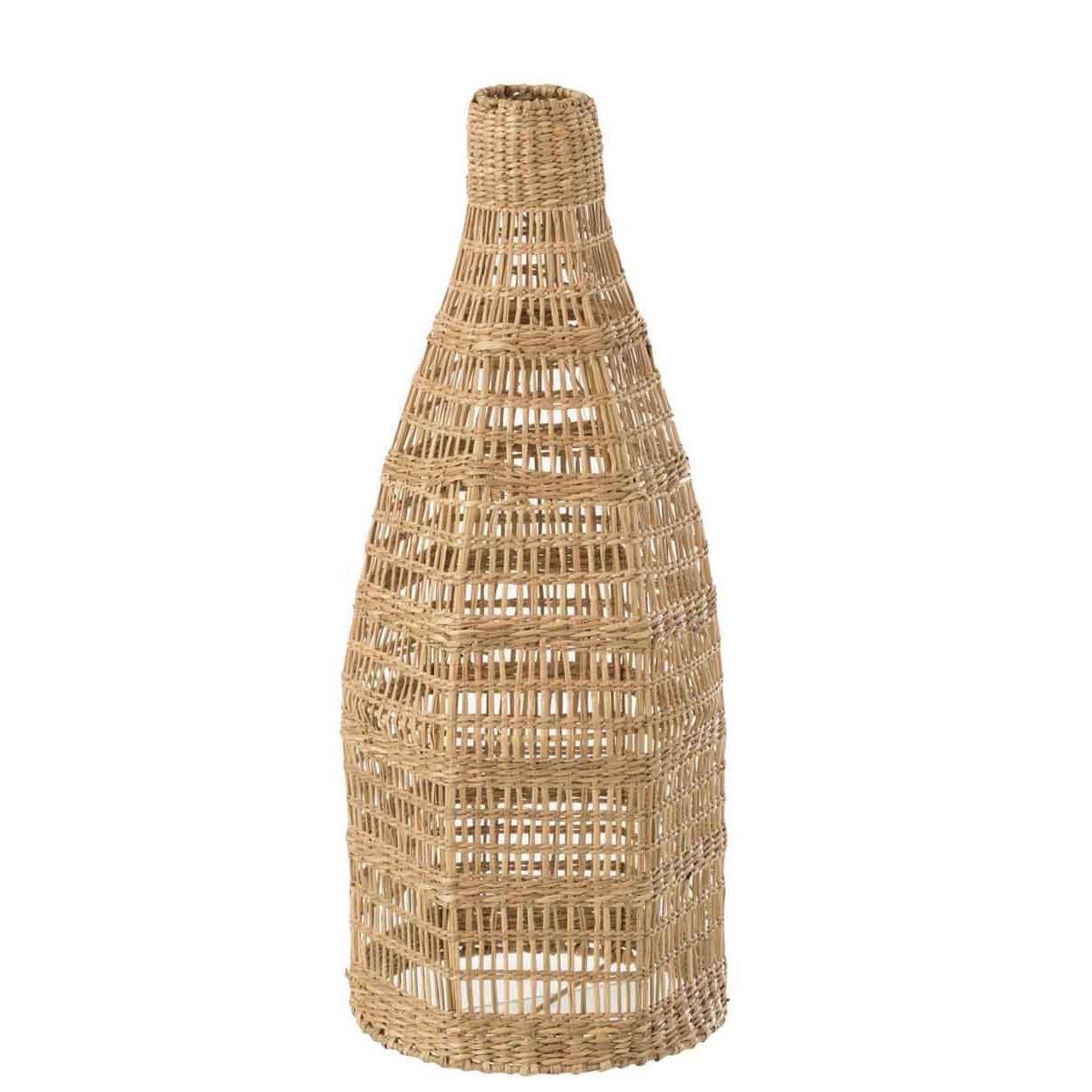 Voir la diapositive 1 : J-LINE Abat-Jour Suspendu en Rotin  Zostere  52cm Beige