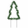 Voir la diapositive 3 : VIDAXL Decoration lumineuse arbre de Noël piquets 3 pcs 50 LED 30 cm