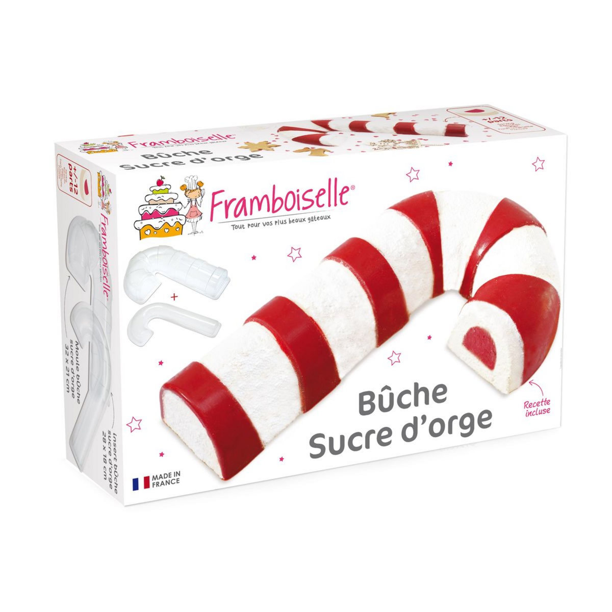 Kit bûche sucre d'orge