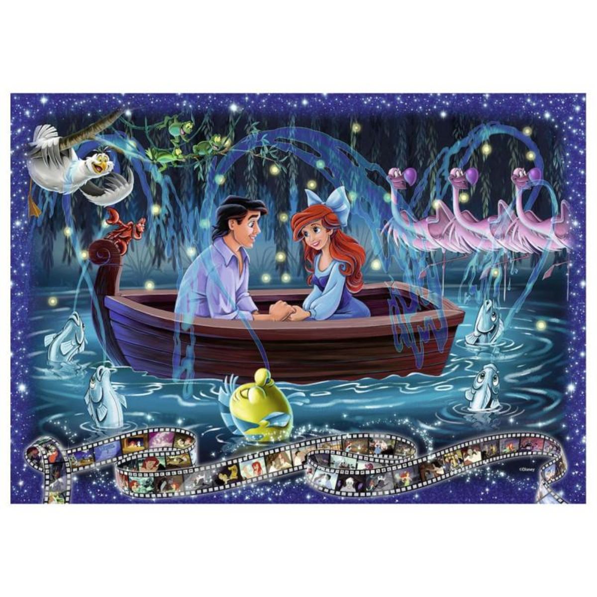 RAVENSBURGER RAVENSBURGER Disney Collector& 39 s Edition Ariel, 1000pcs.