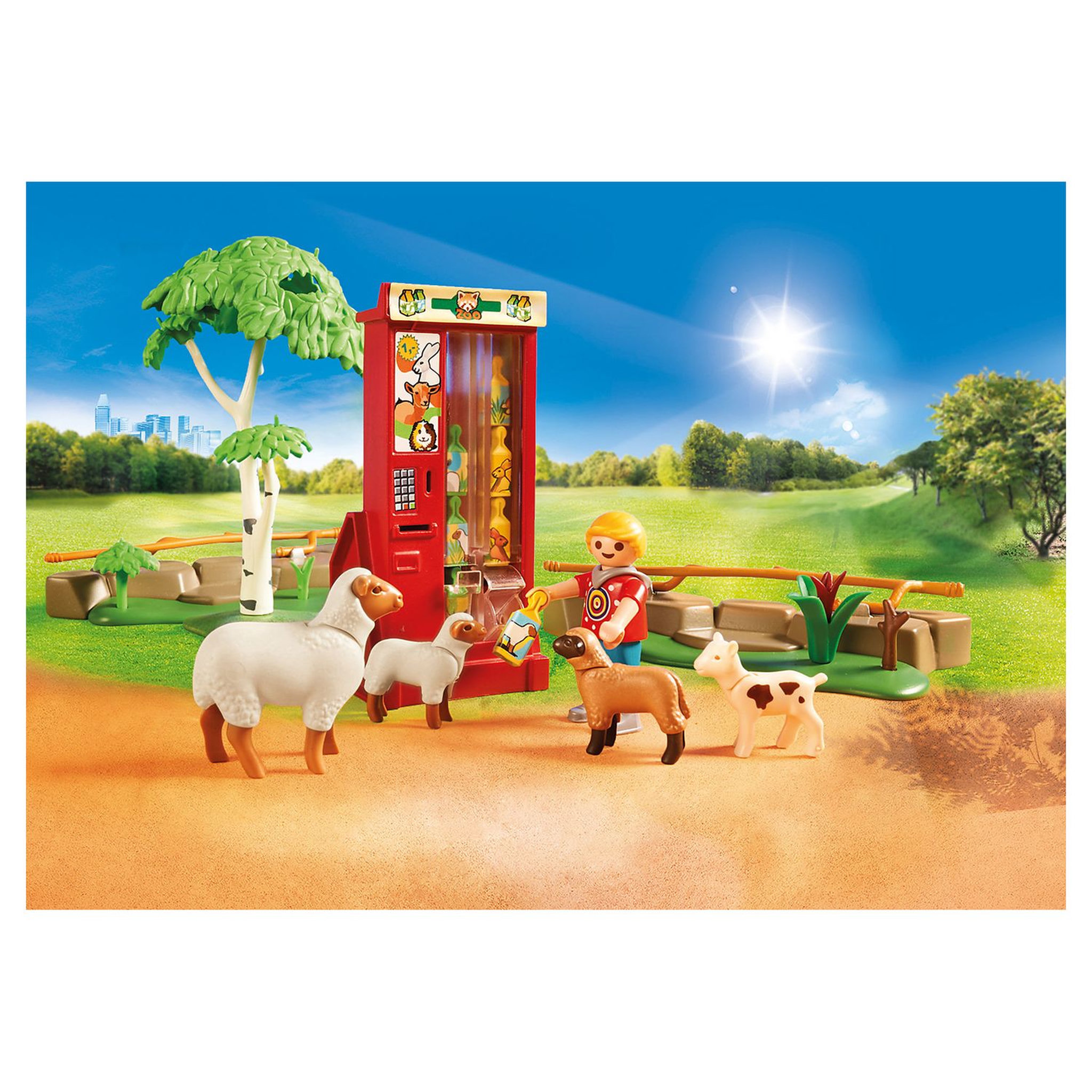 Voir la diapositive 4 : PLAYMOBIL 70342 - Family Fun - Jardin Animalier
