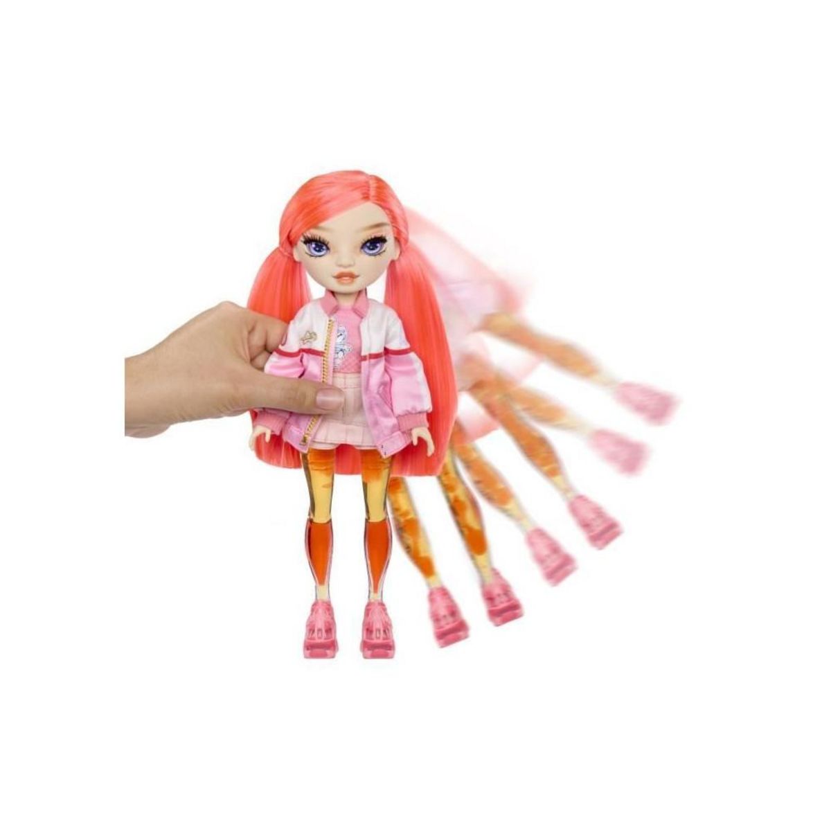 Rainbow Rainbow High Sparkle & Shine Doll- Coral