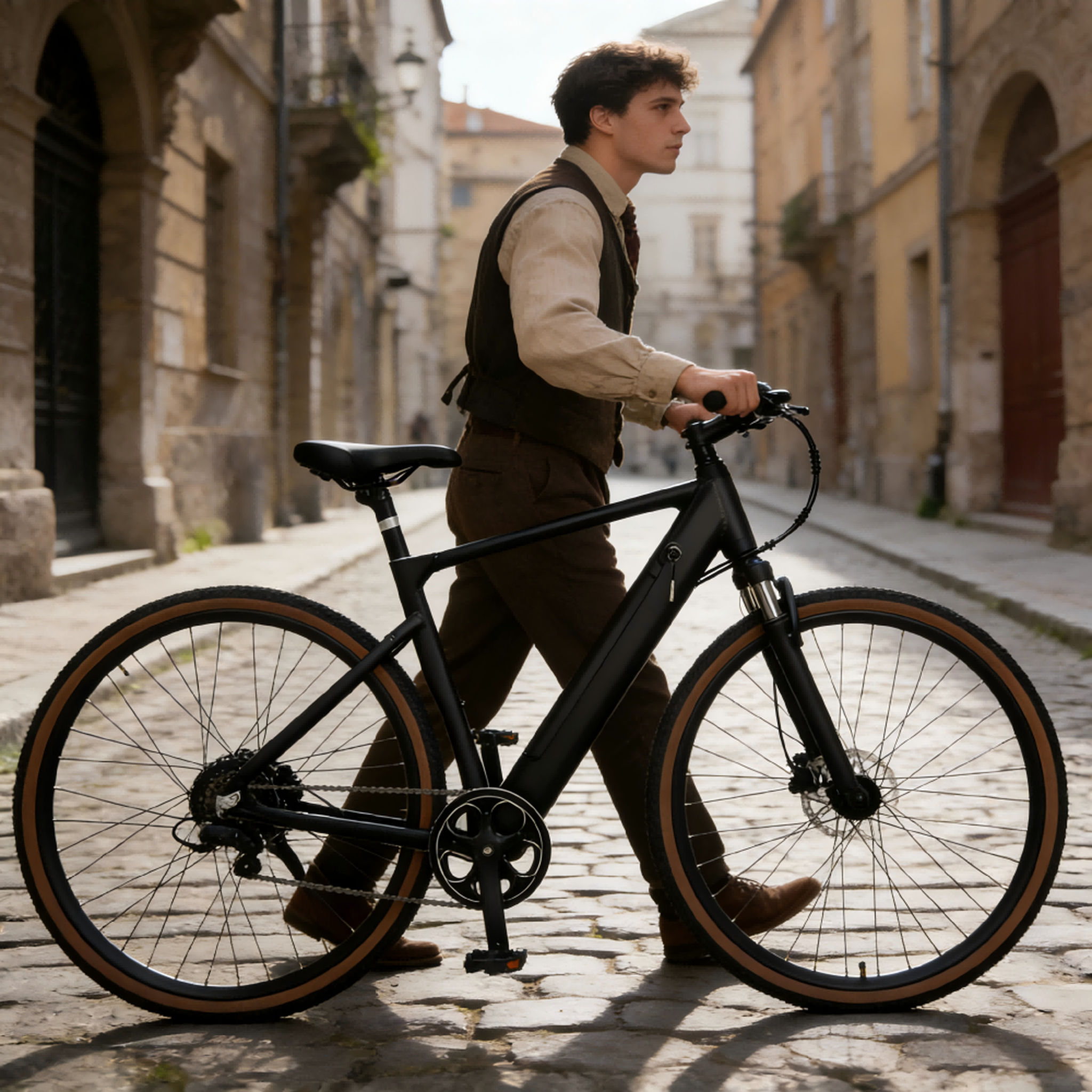 Voir la diapositive 6 : YANGOR Vélo électrique yangor h700 700c avec capteur de couple