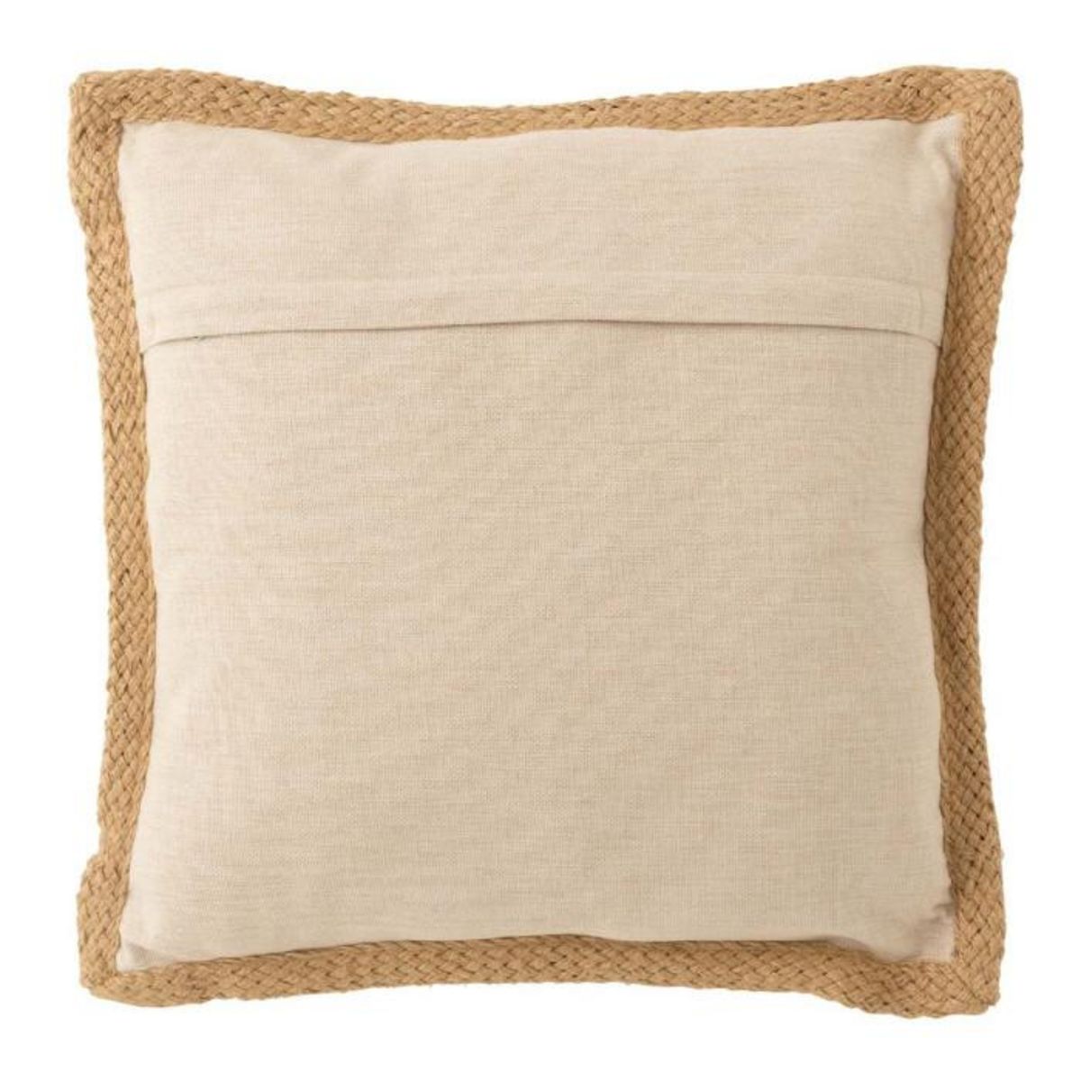 Paris Prix Coussin Déco Imprimé  Feuille  49x49cm Naturel