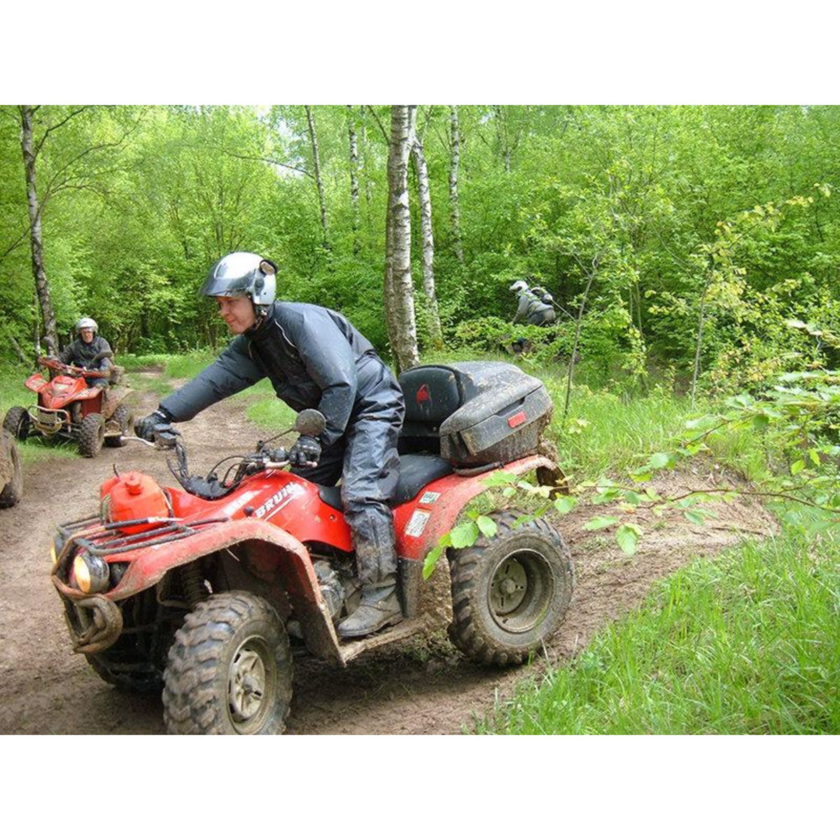 Smartbox Demi-journée d'excursion en quad à la découverte des joyaux de la région de Thoiry - Coffret Cadeau Sport & Aventure