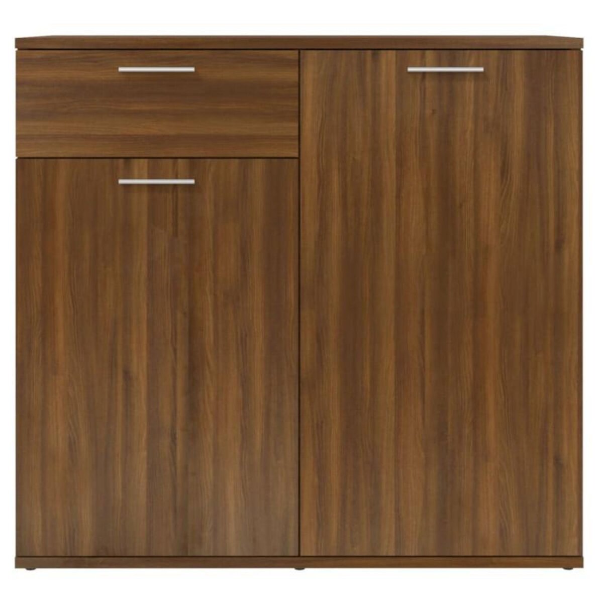 VIDAXL Buffet Chêne marron 80x36x75 cm Bois d ingénierie