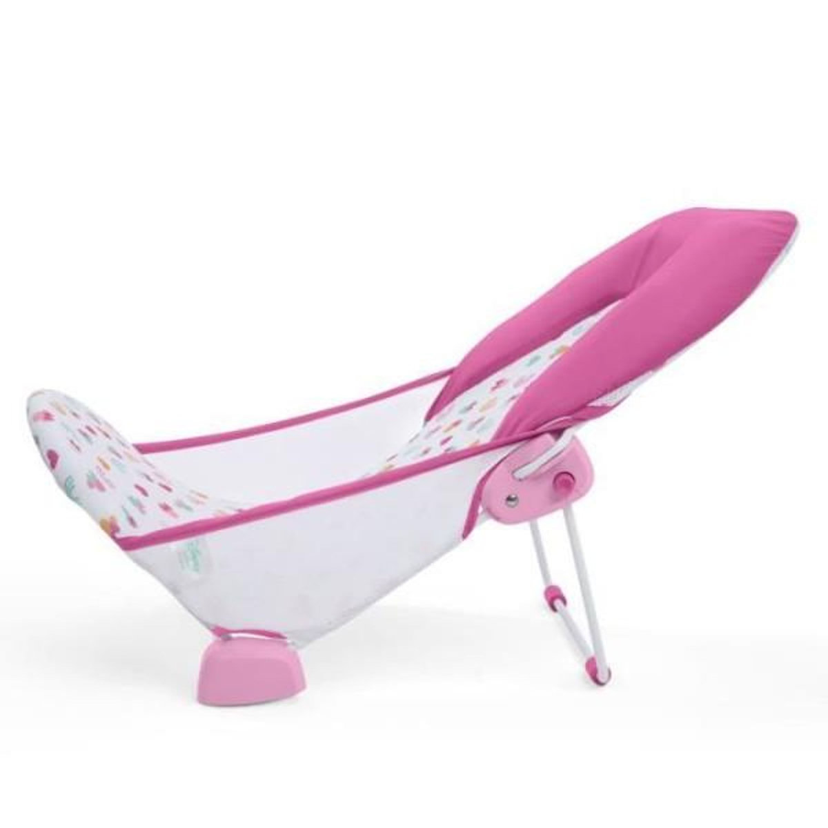 Bright Starts Transat - Anneau DISNEY BABY- MINNIE-  de bain pour bébé fille pliable rose
