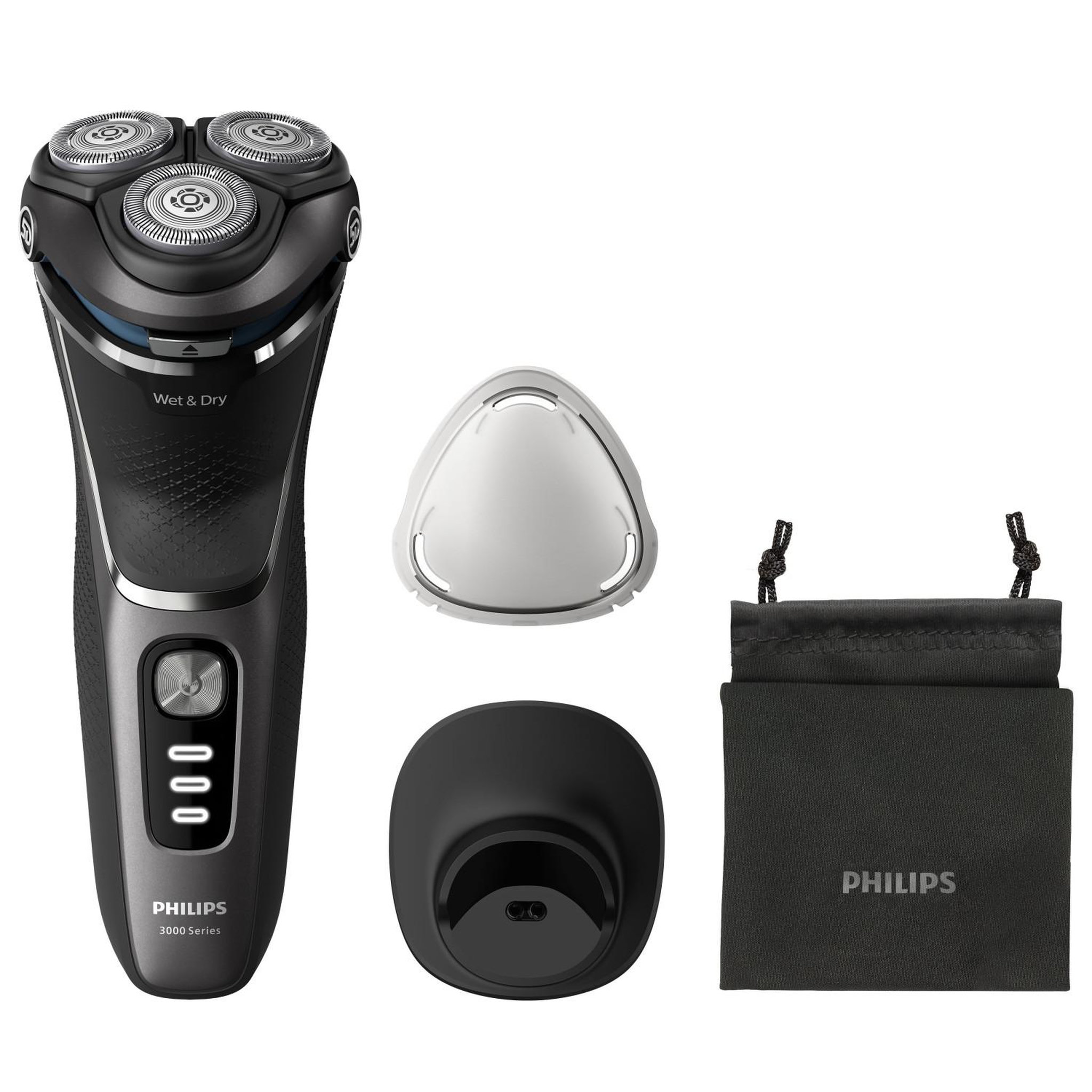 Philips Philips s3343/13 rasoir pour homme rasoir rotatif tondeuse noir, chrome