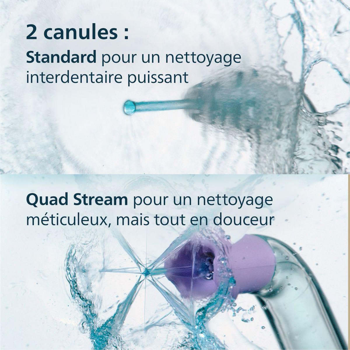 Philips Hydropulseur Sonicare Powerflosser 3000 HX3826/33 sans fil