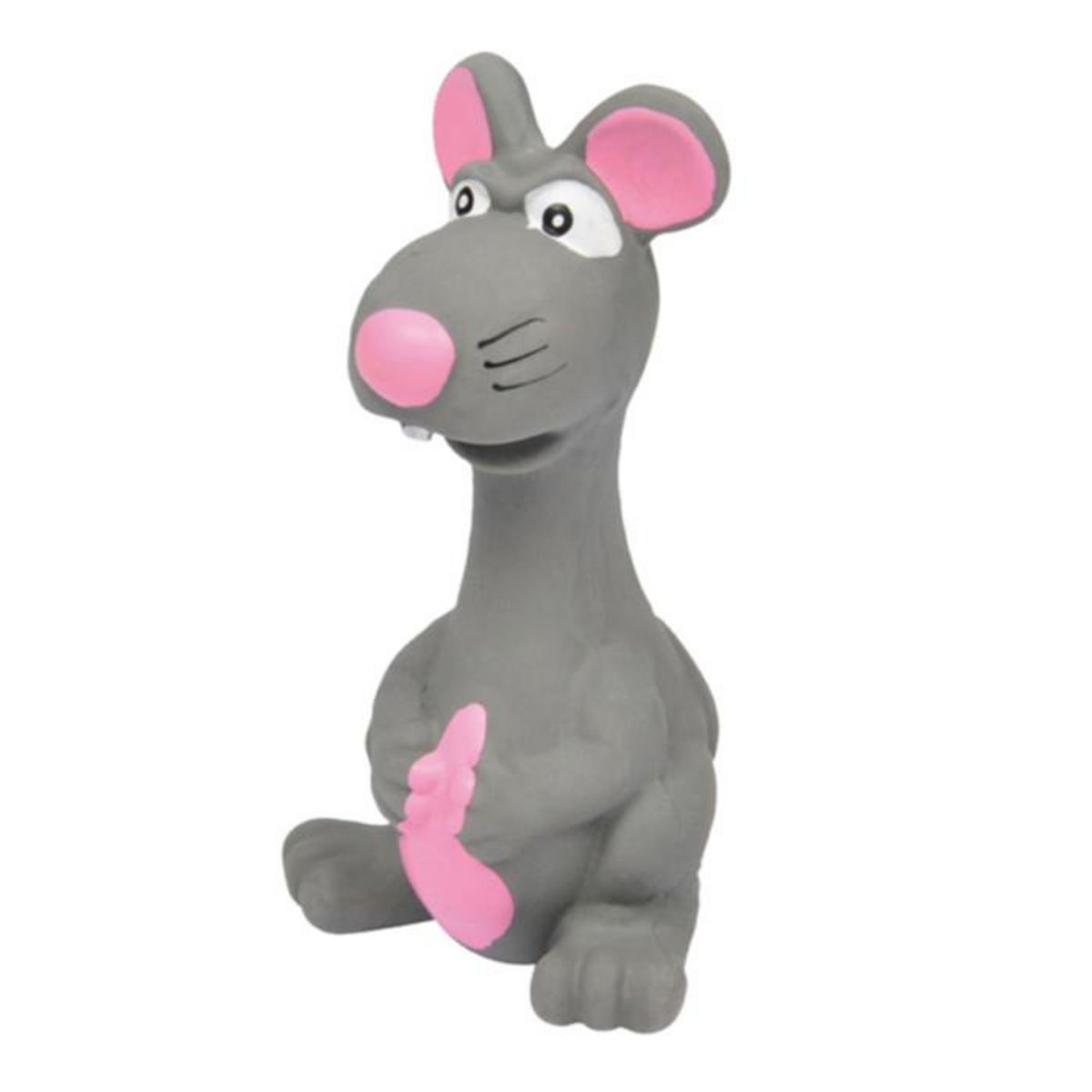 Paris Prix Jouet pour Chien  Souris  14cm Gris