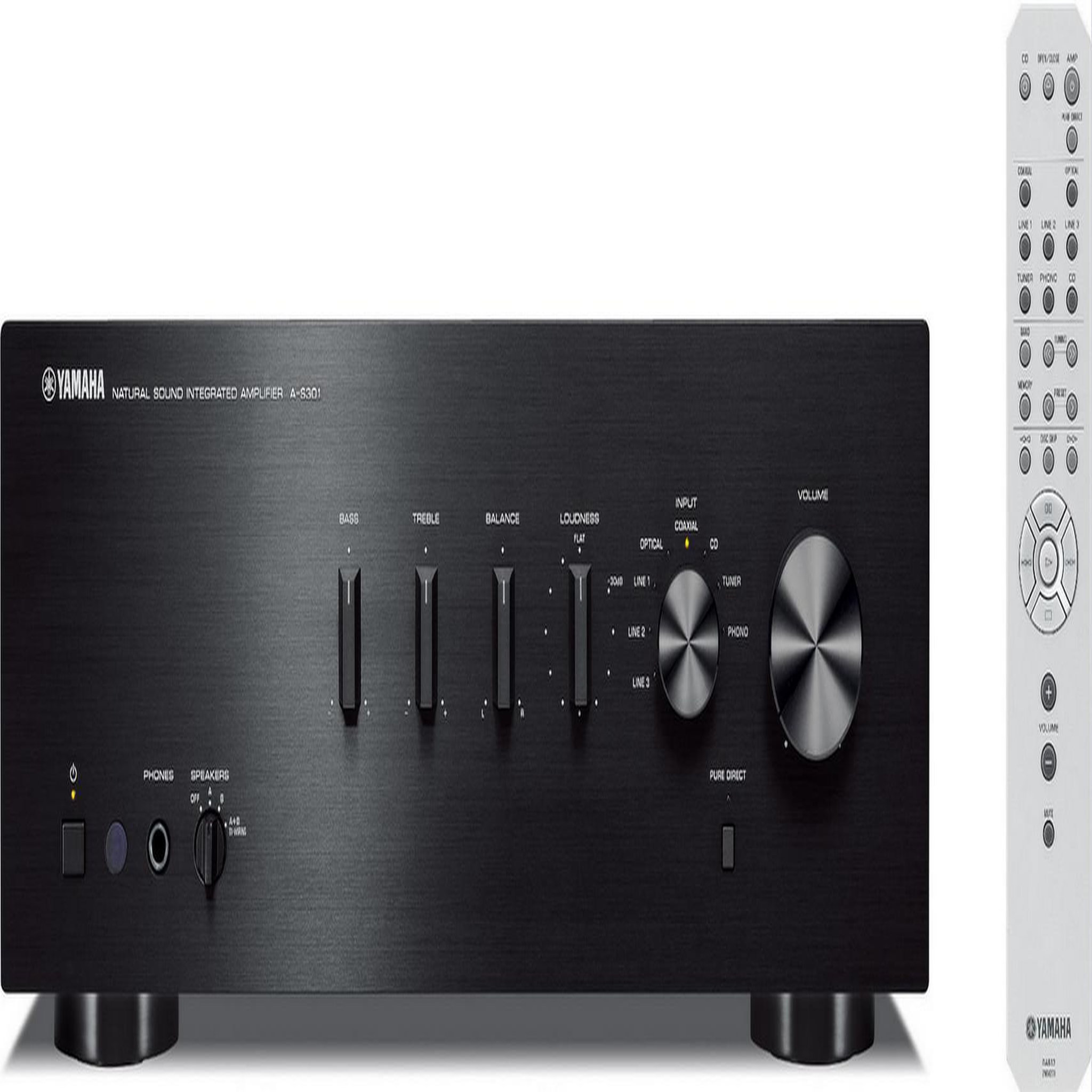 Yamaha Amplificateur hi-fi 2x60w - as301 black