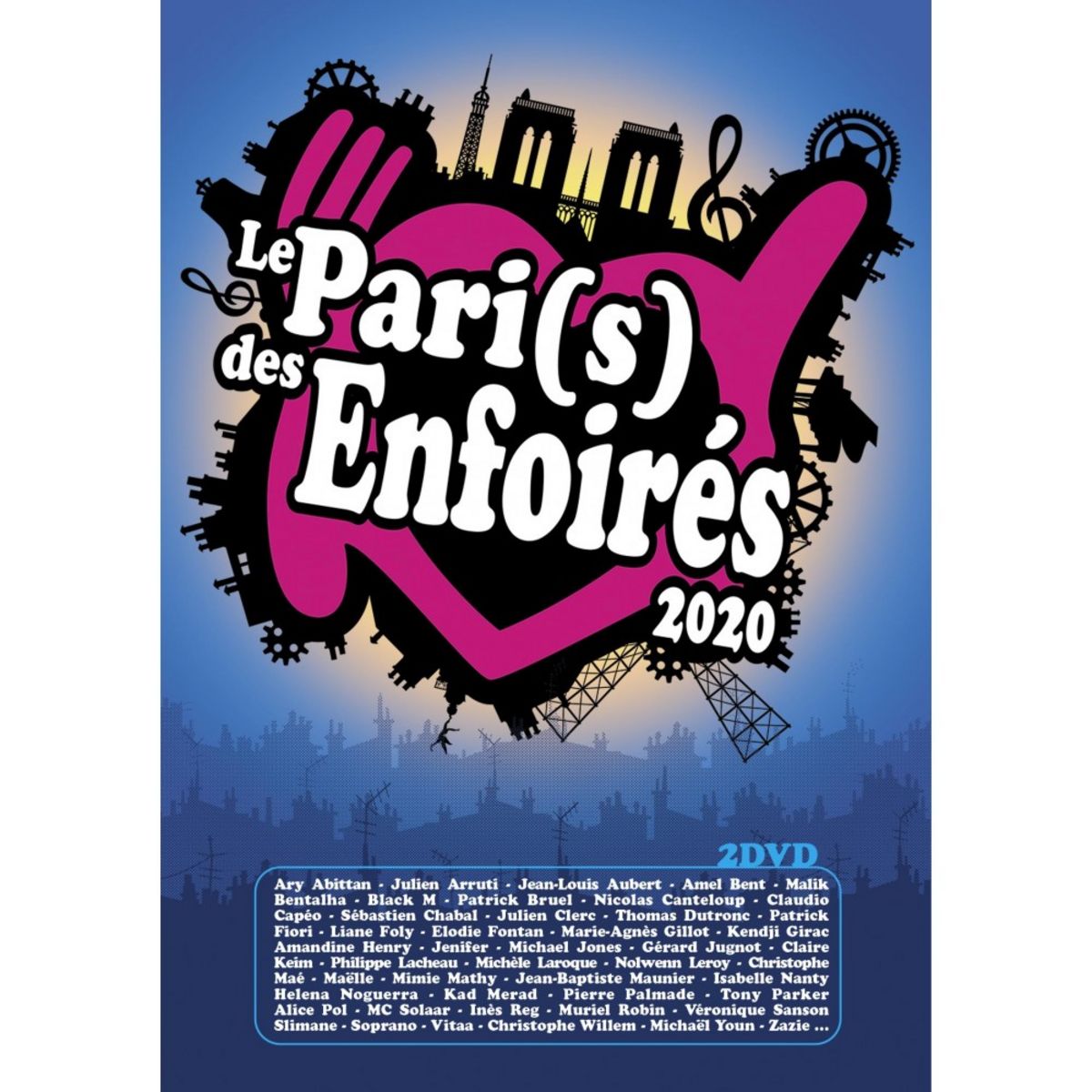 Les Enfoirés 2020 2DVD