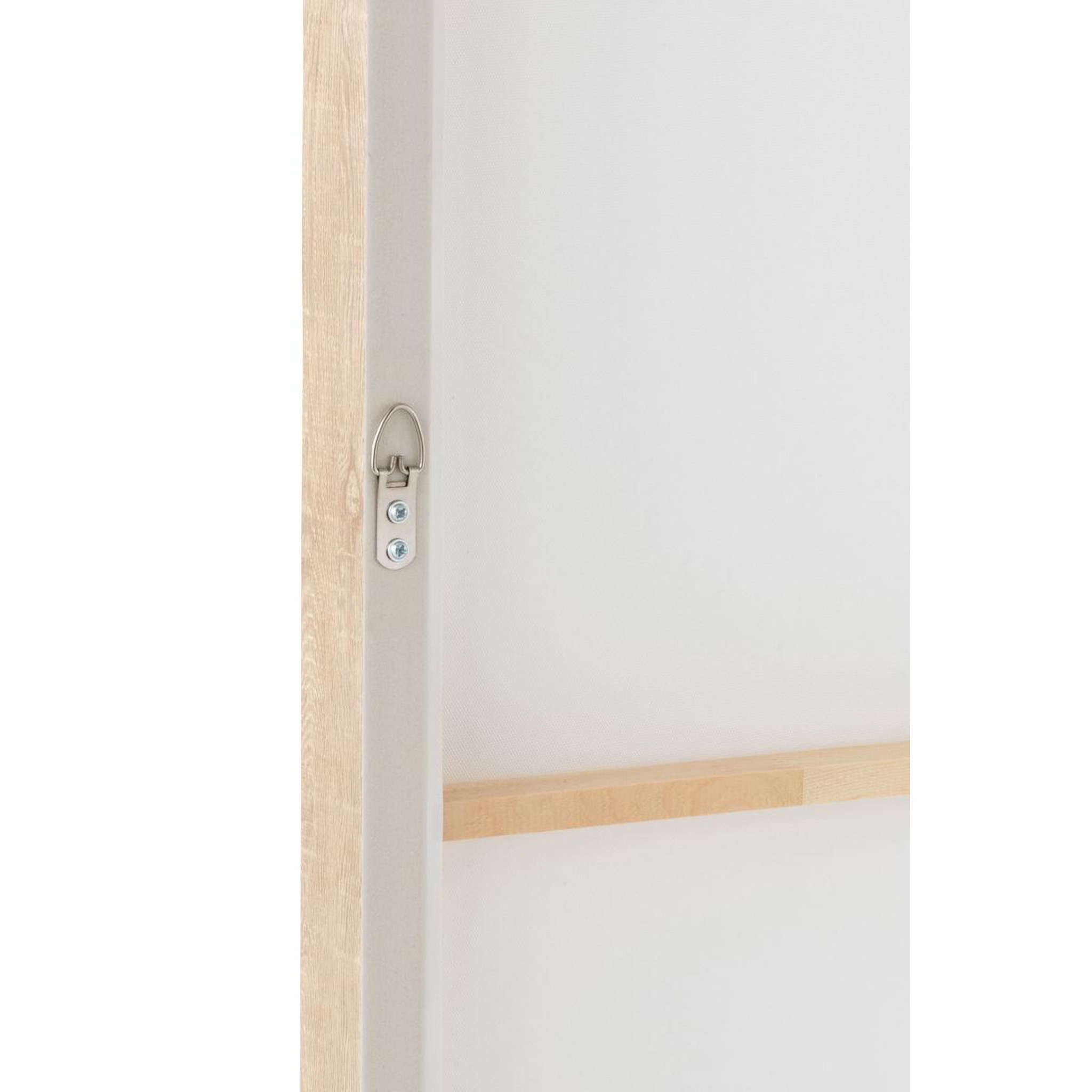 Voir la diapositive 3 : J-LINE Tableau imprimé déco  tête de yack  103x143cm beige