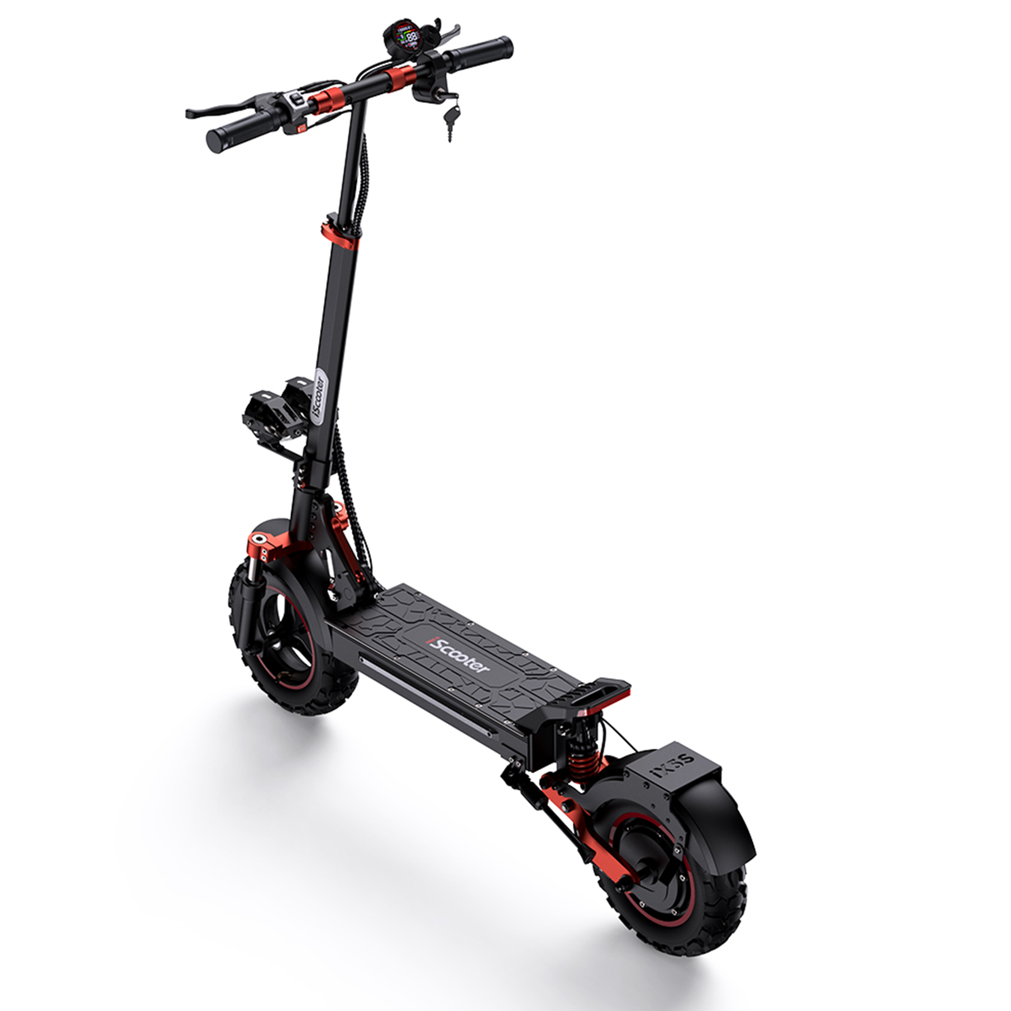 Voir la diapositive 3 : ISCOOTER Trottinette électrique pliable iScooter iX5S - 1000 W 48 V 15 Ah - Pneus 11 pouces - 25 km/h