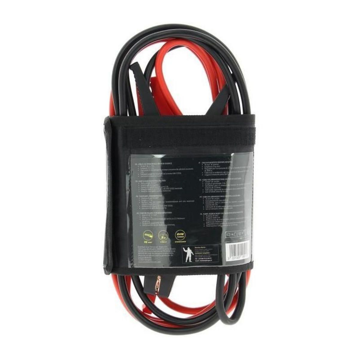 MICHELIN Câbles démarrage - MICHELIN - 9512 - 16mm² - 3M - Démarrage des moteurs a essence de cylindrée maximale 2,5L