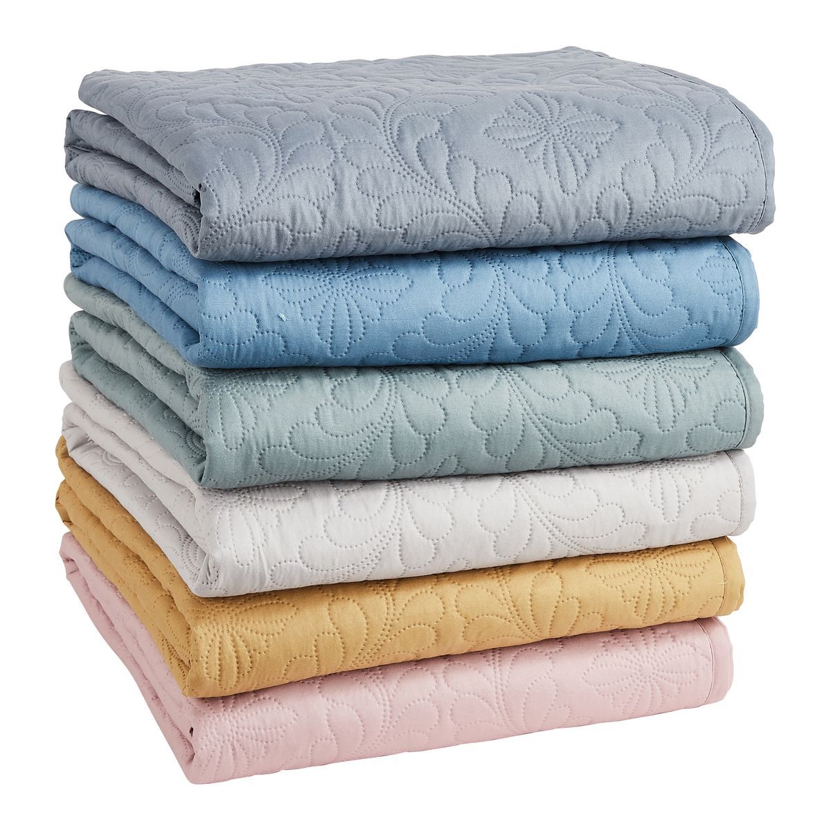 ACTUEL Couverture unie en microfibre 